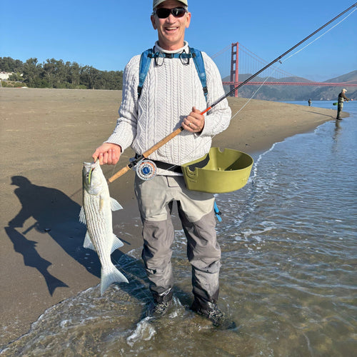 Bay Area Surf Fly Fishing Report