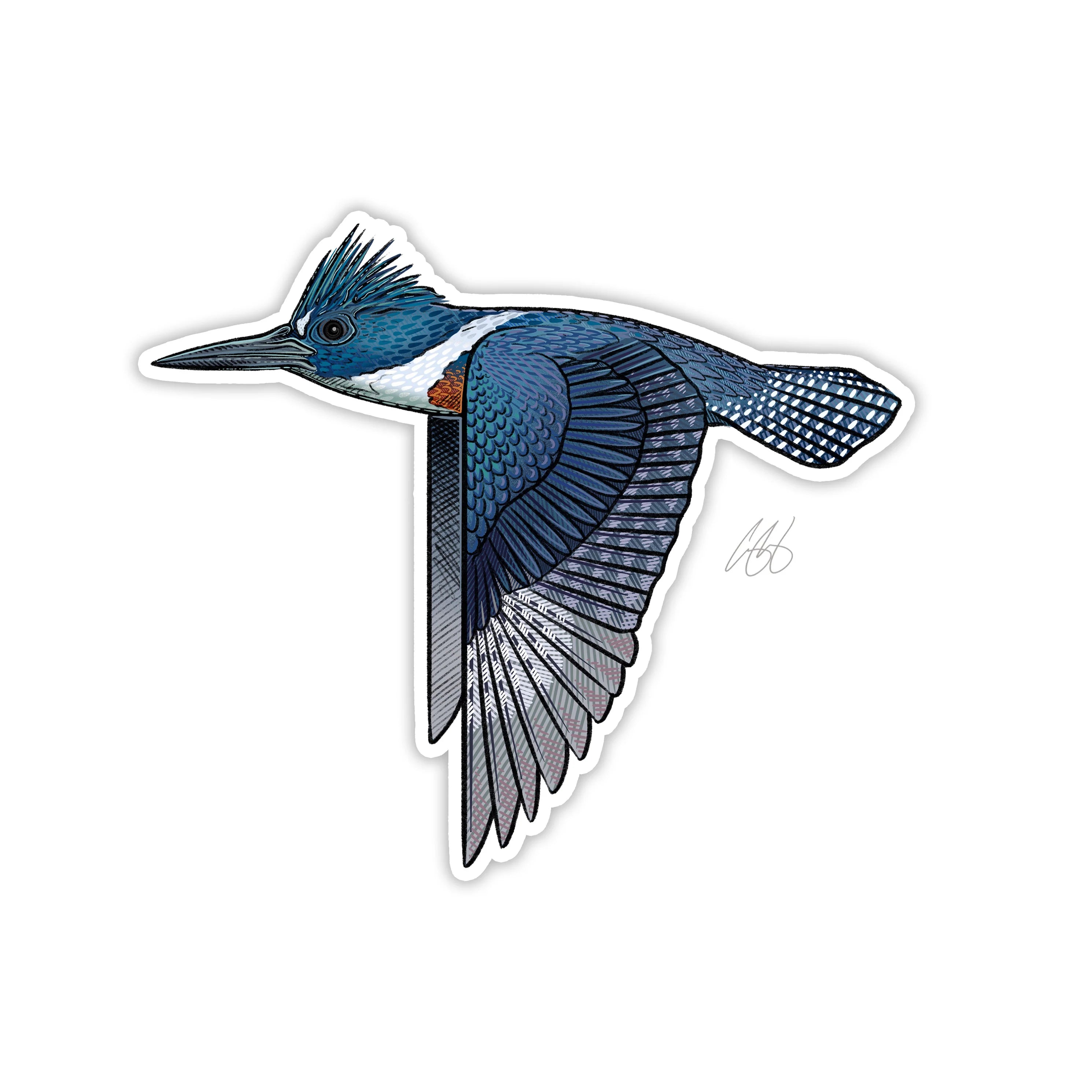 Casey Underwood Bird Decal