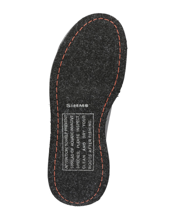 Simms M's New Flyweight Boot - Felt- Steel Grey