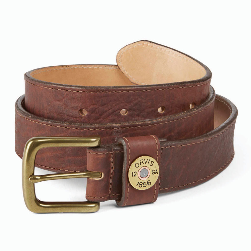 NIP Orvis Tan Leather Belt with Brass Hook Fishing Orvis | Accessories | Orvis Labrador Brass And Leather Belt  main image 4