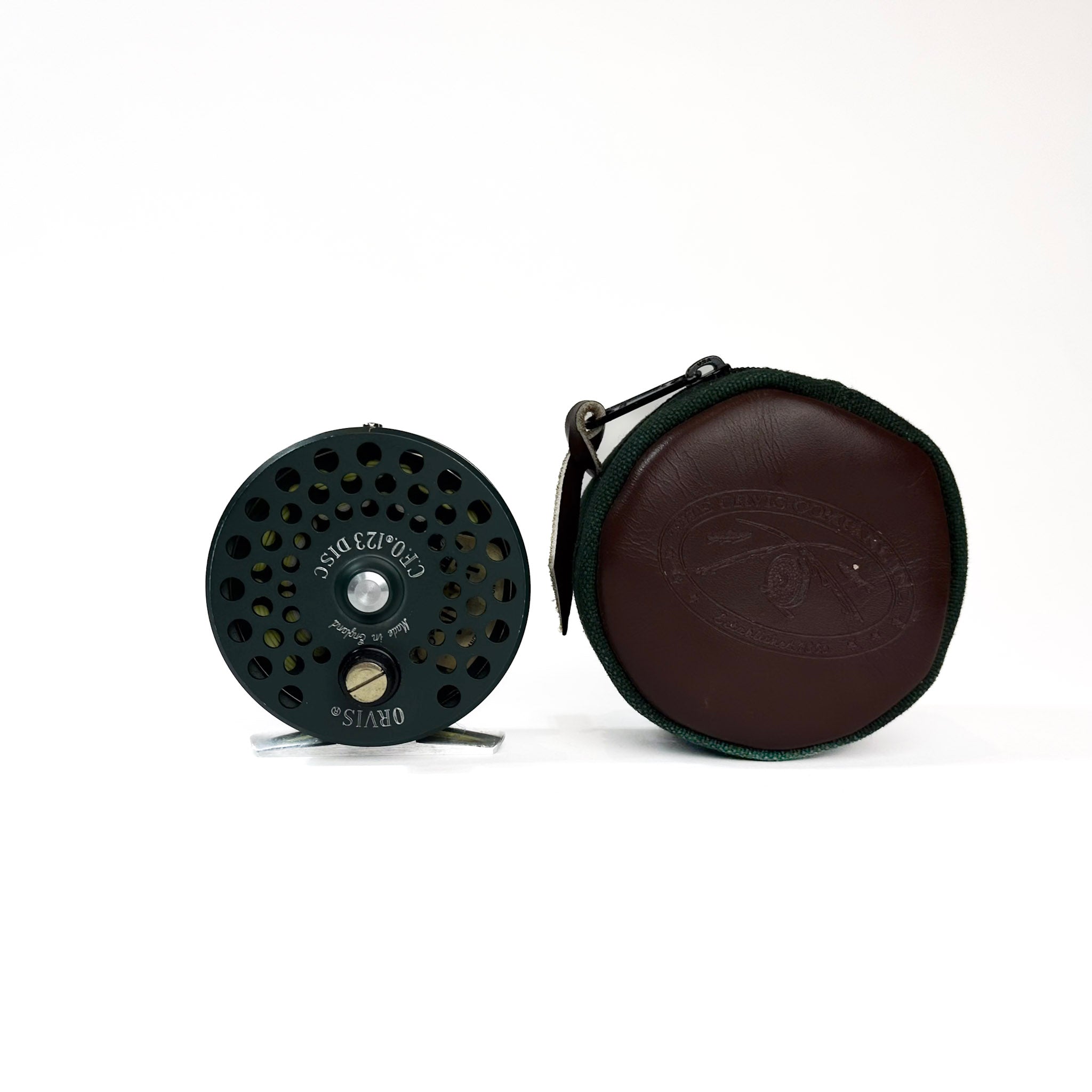 Used Orvis CFO 1-2-3 Reel Green