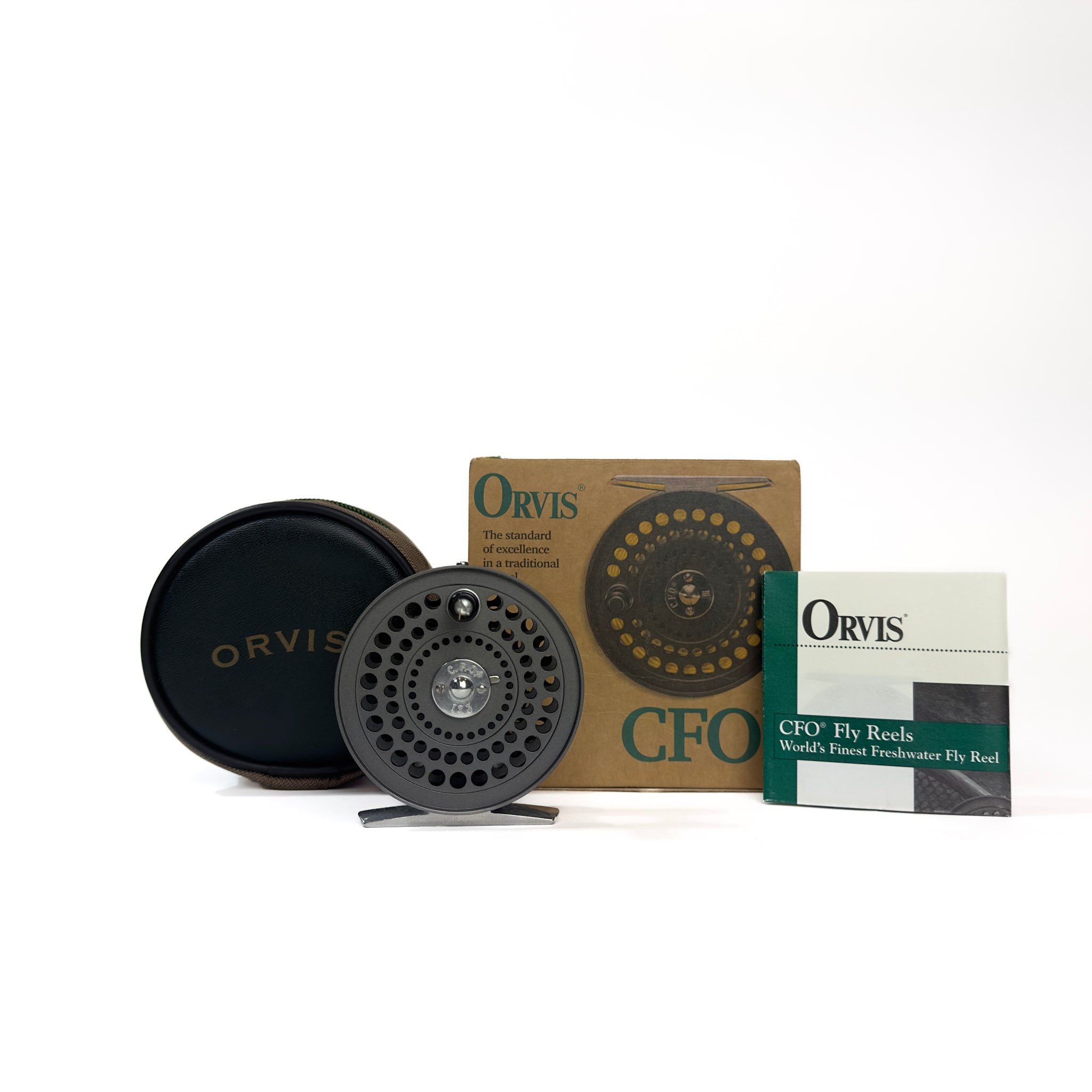 Used Orvis CFO 1-2-3 Reel Silver