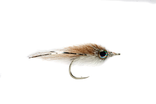 Salty Minnow Tan & White 2
