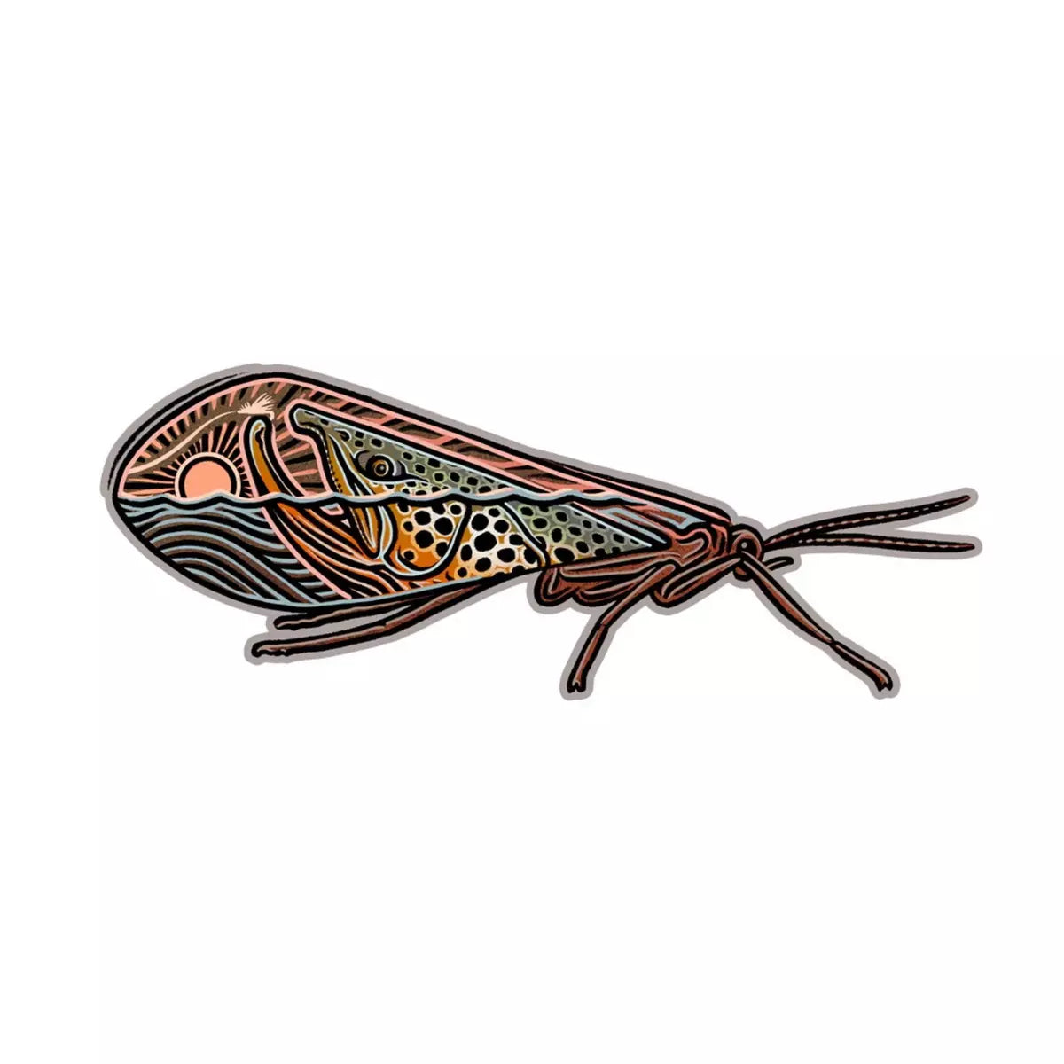 Casey Underwood Bug-Scape Decal