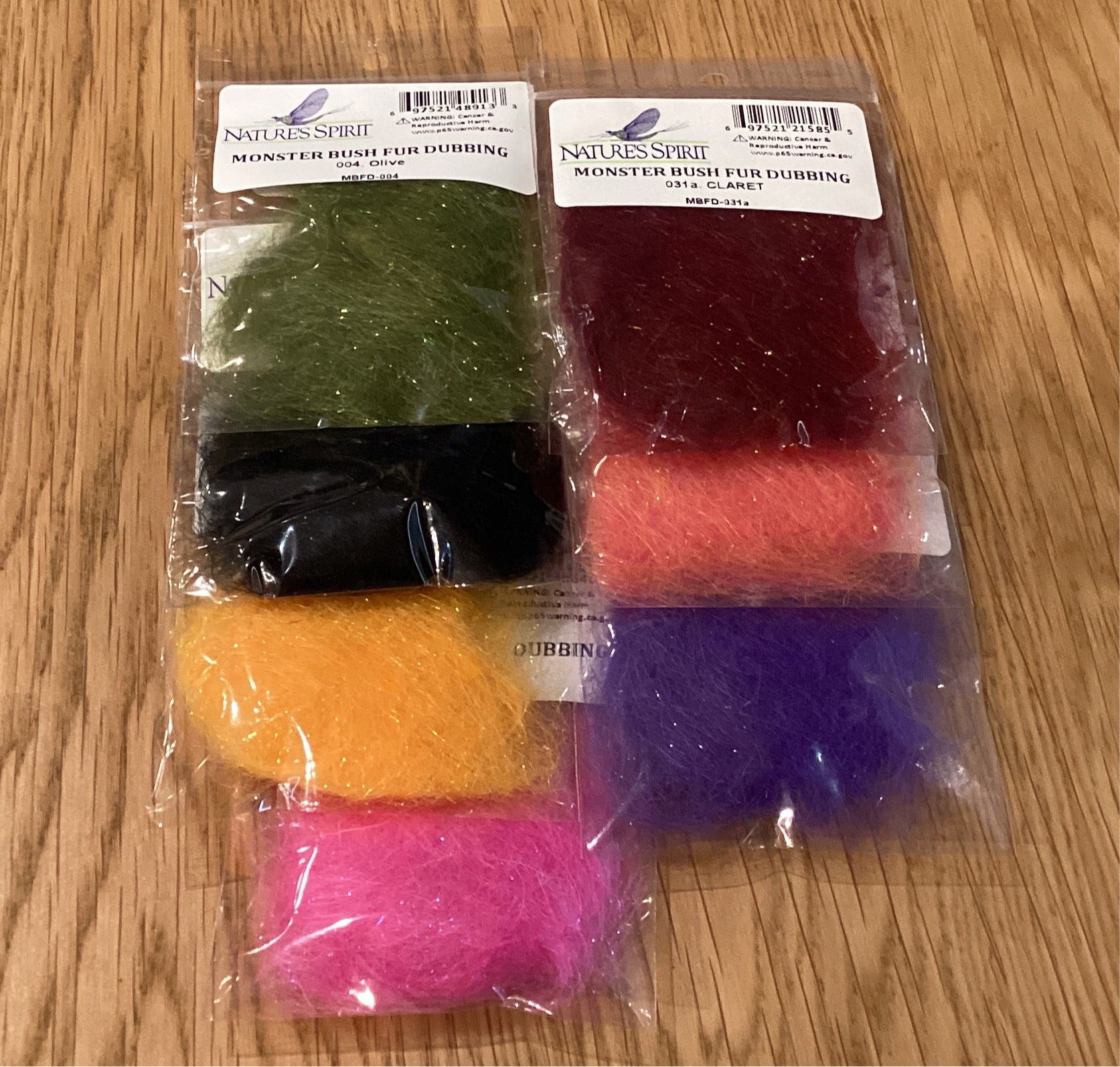 Nature's Spirit Monster Bush Fur Dubbing