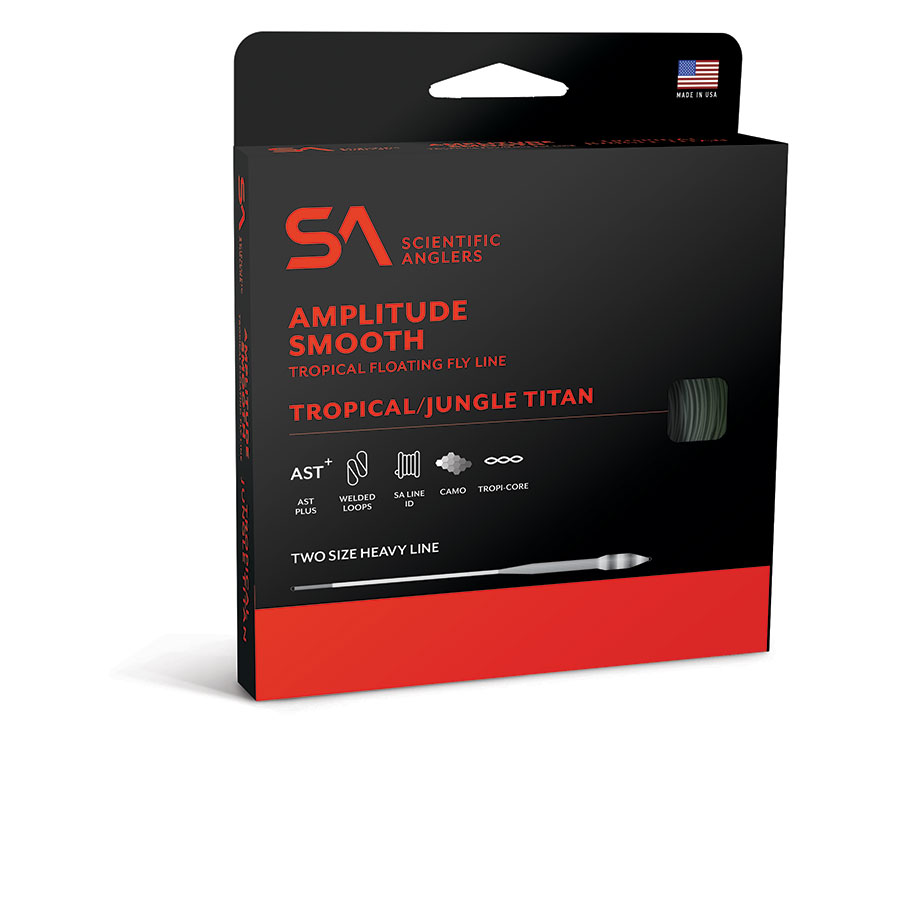 SA Amplitude Smooth Tropical/Jungle Titan Fly Line