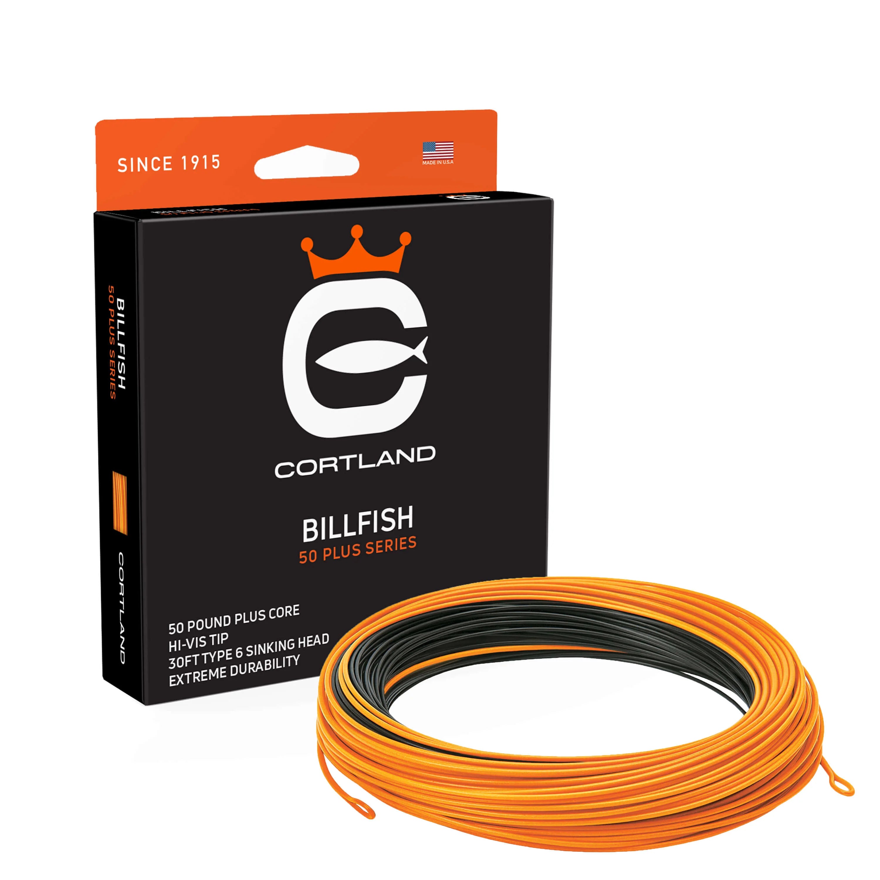 Cortland 50+ Series Billfish Fly Line