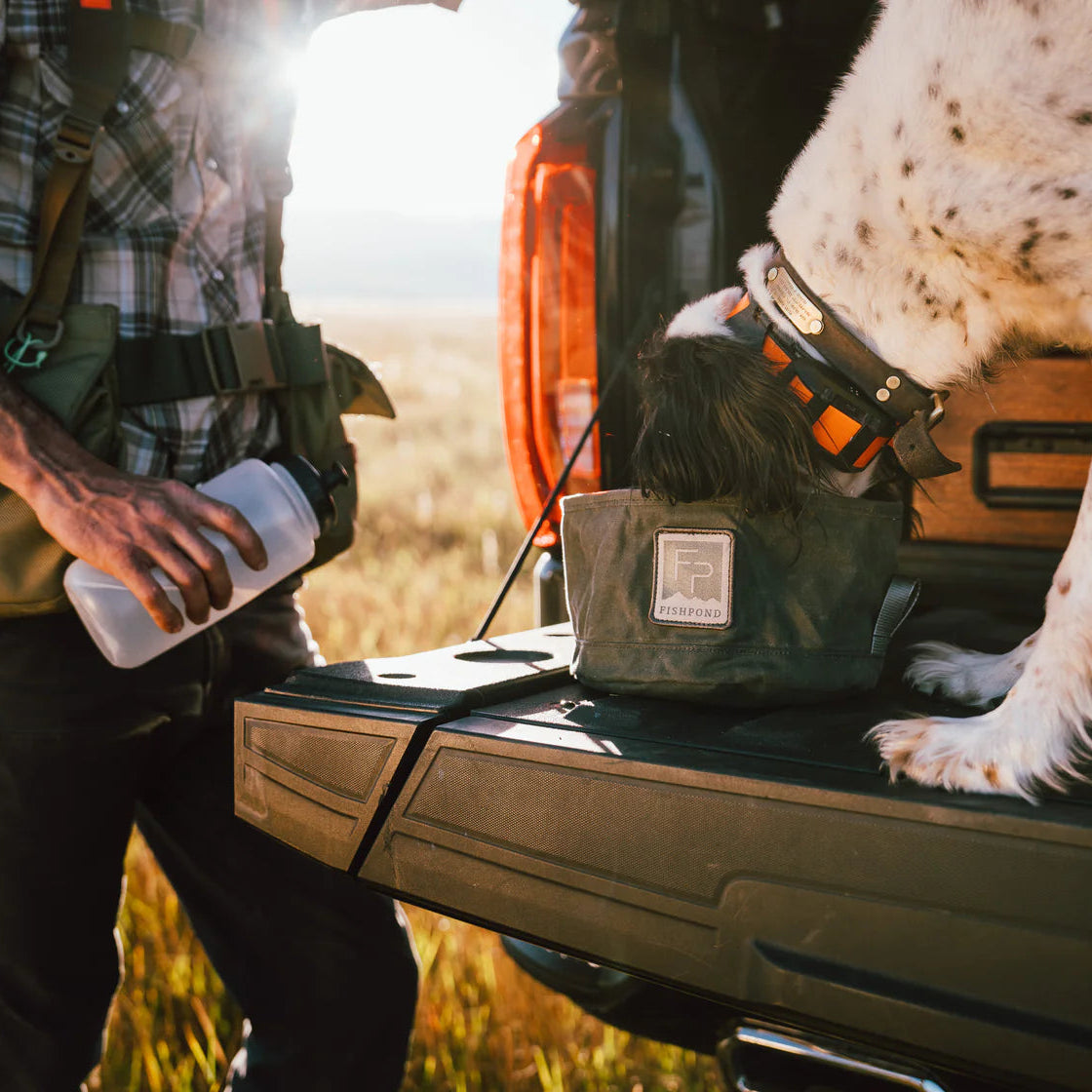 Fishpond Bow Wow Travel Water Bowl