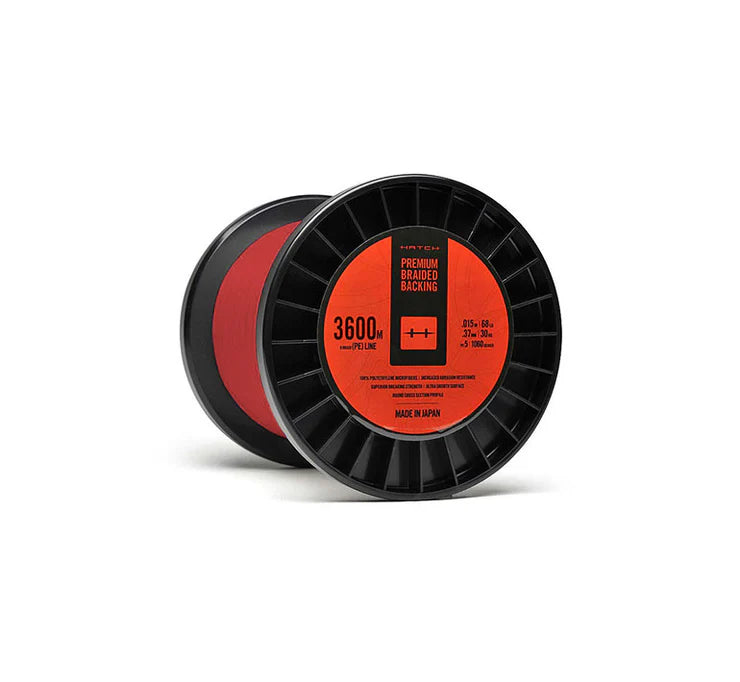 Rigged Hatch Gel Spun Premium Braided Backing