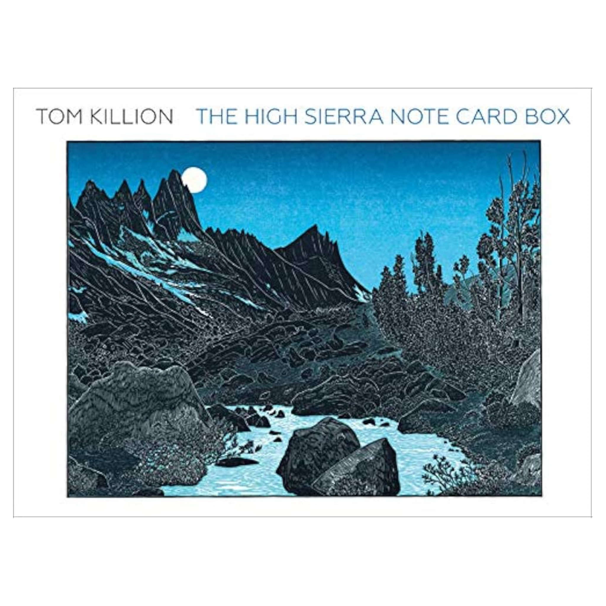 The High Sierra Note Card Box