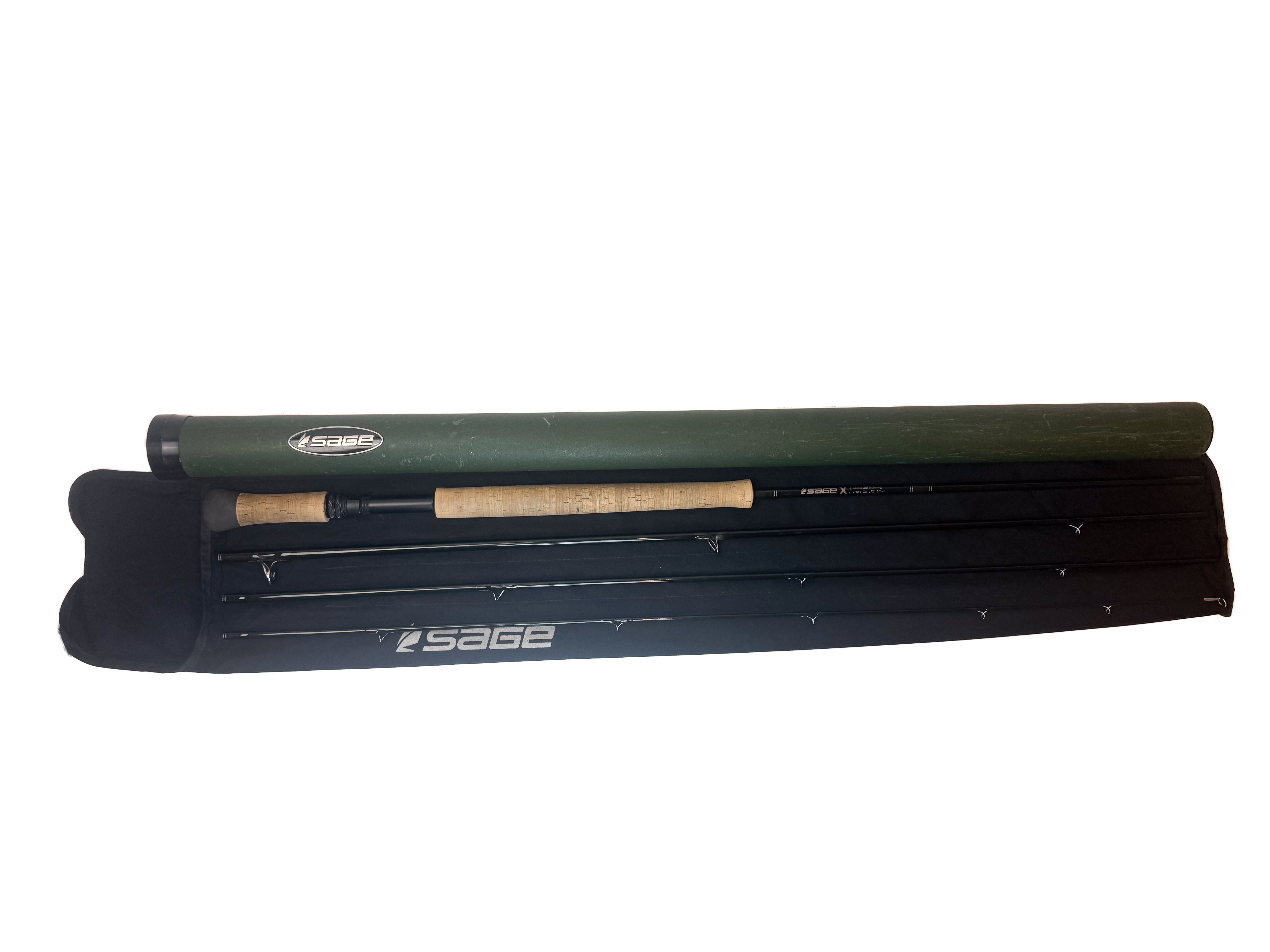 Used Sage X Switch Rod 11' 7wt 4 pc