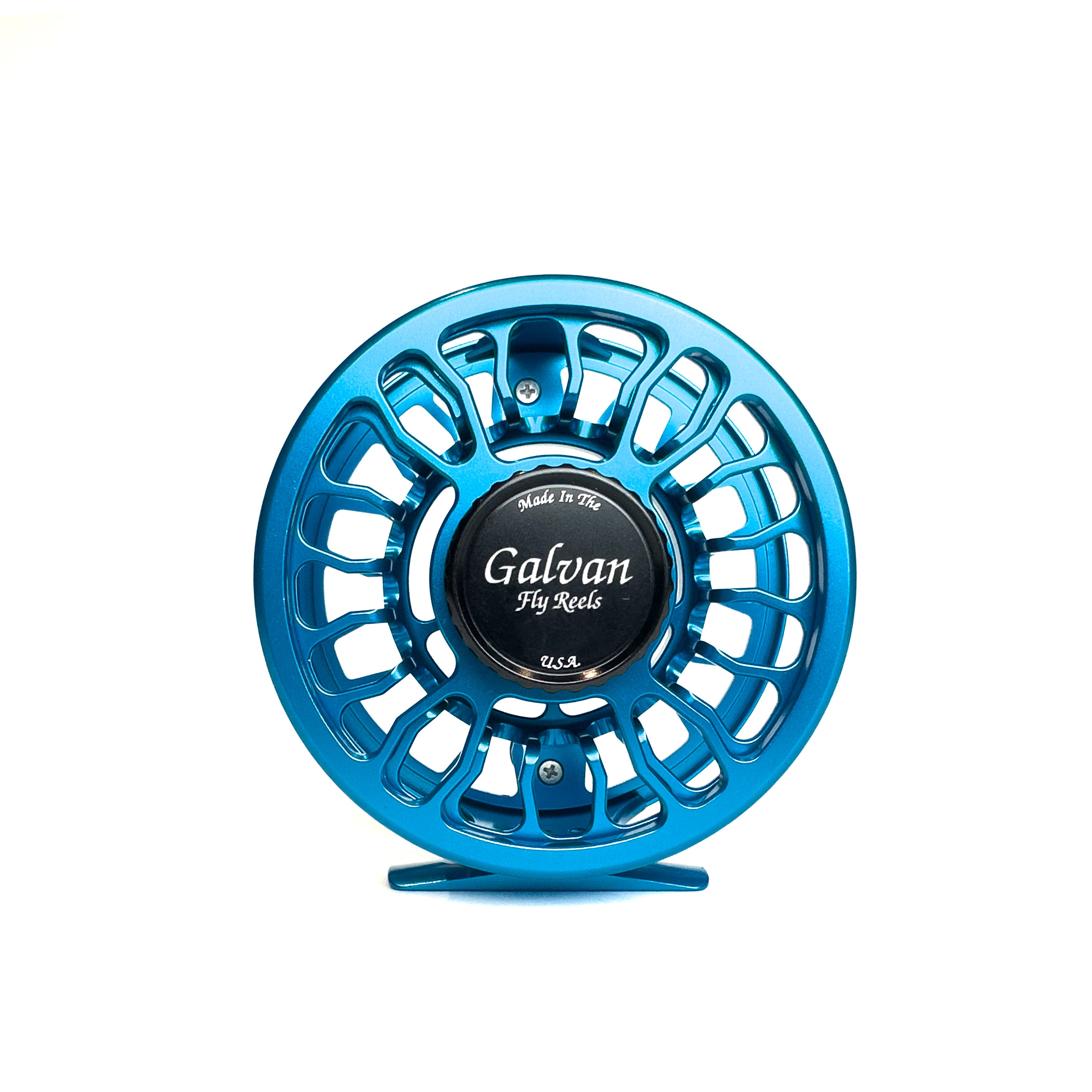 Galvan Grip Limited Edition Fly Reel - Aqua Blue