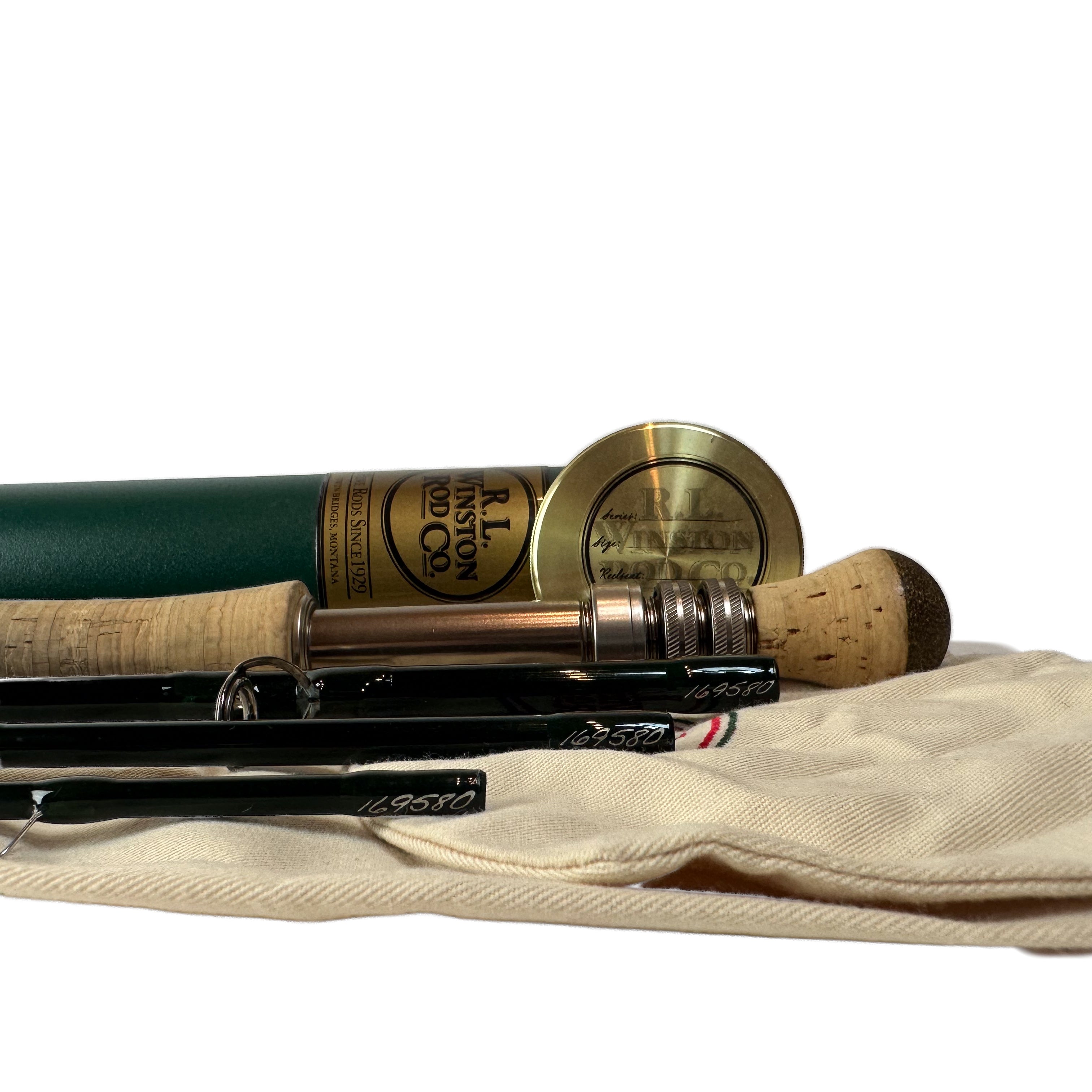 Used Winston Boron II MX 9' 6" 7WT Fly Rod
