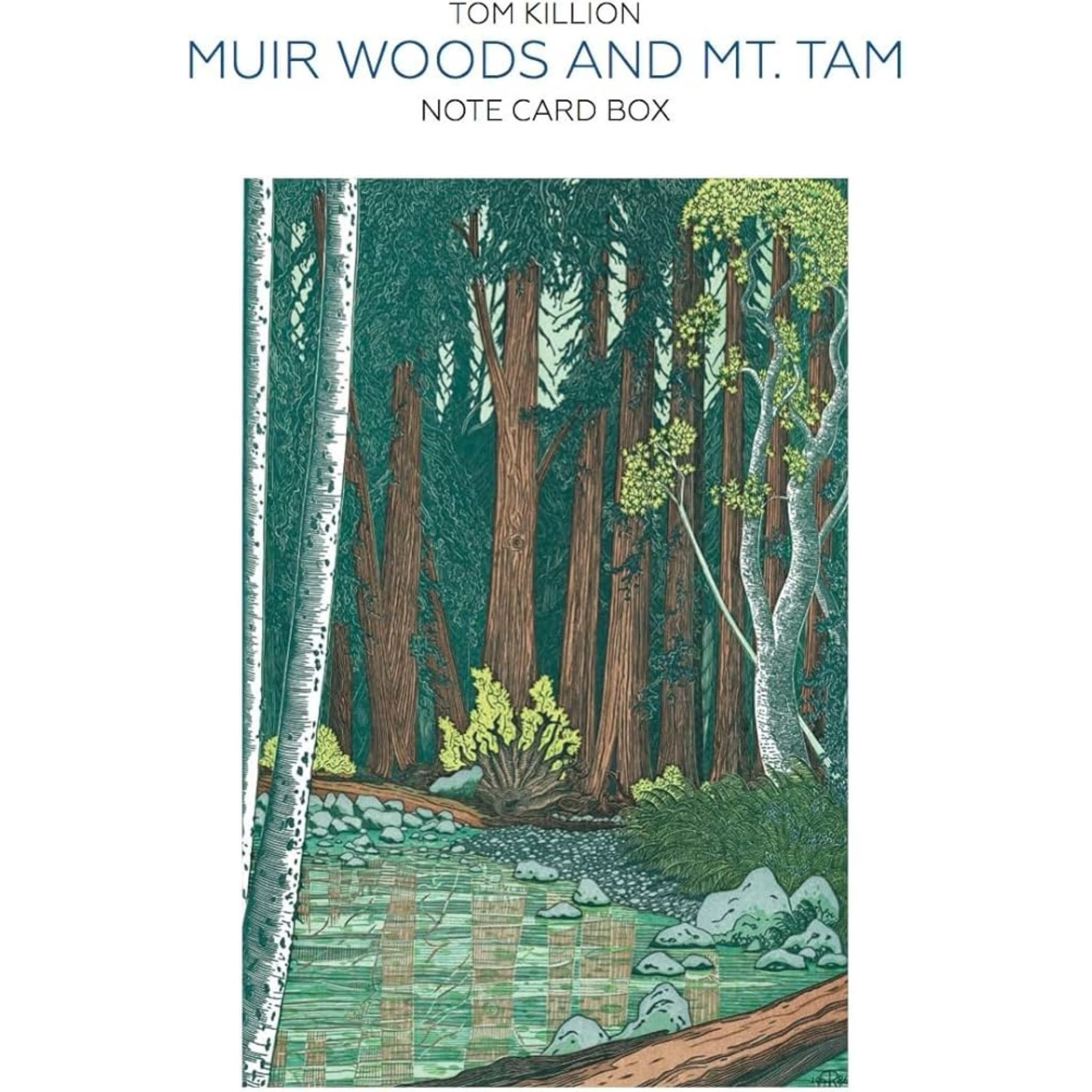 Muir Woods and Mt. Tam Note Card Box
