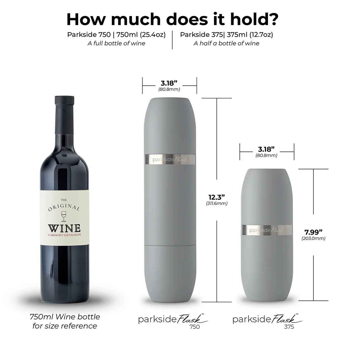 High Camp Flasks Parkside Flask 750ml