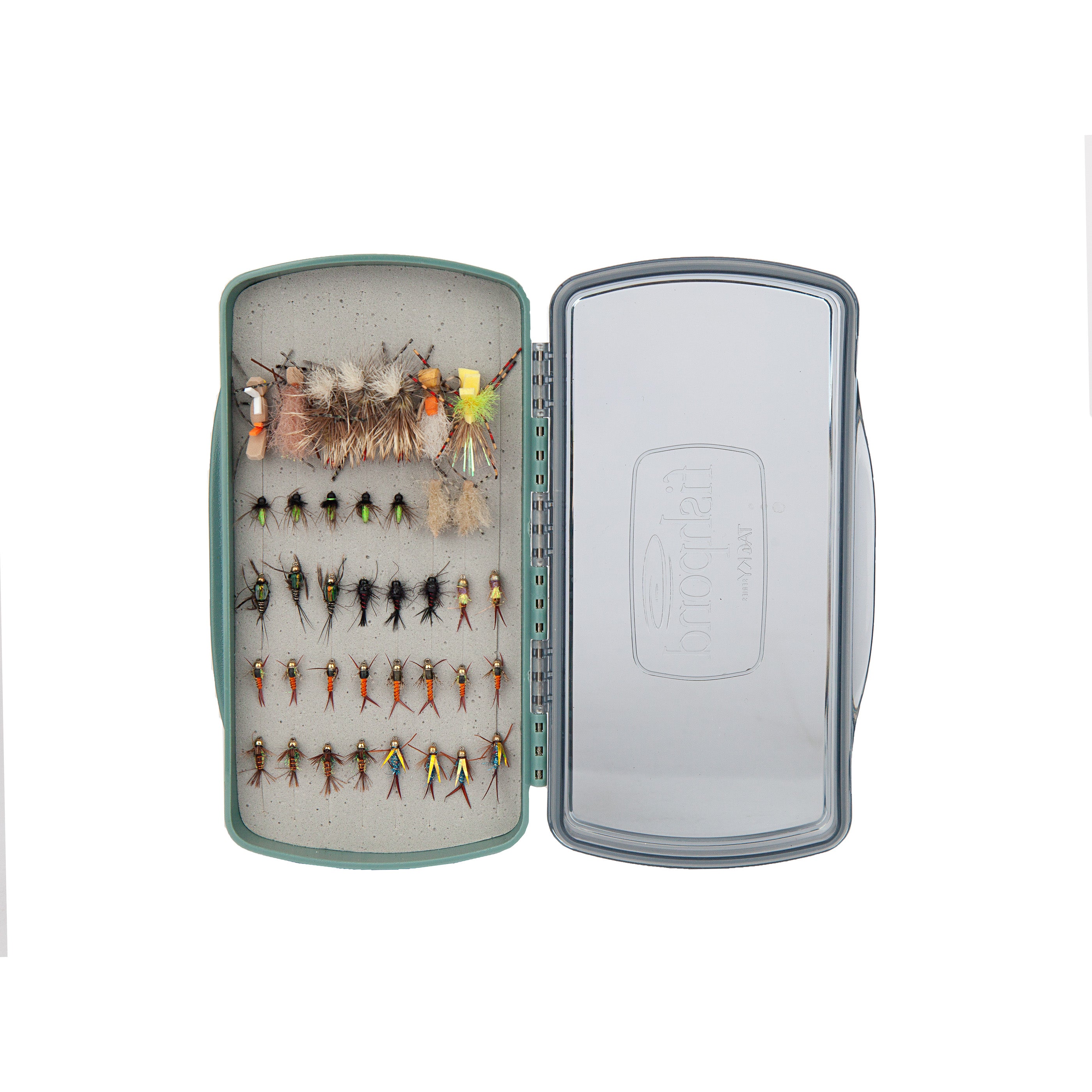Fishpond Tacky Pescador Fly Box - Medium Clear w/ Dynamic Foam