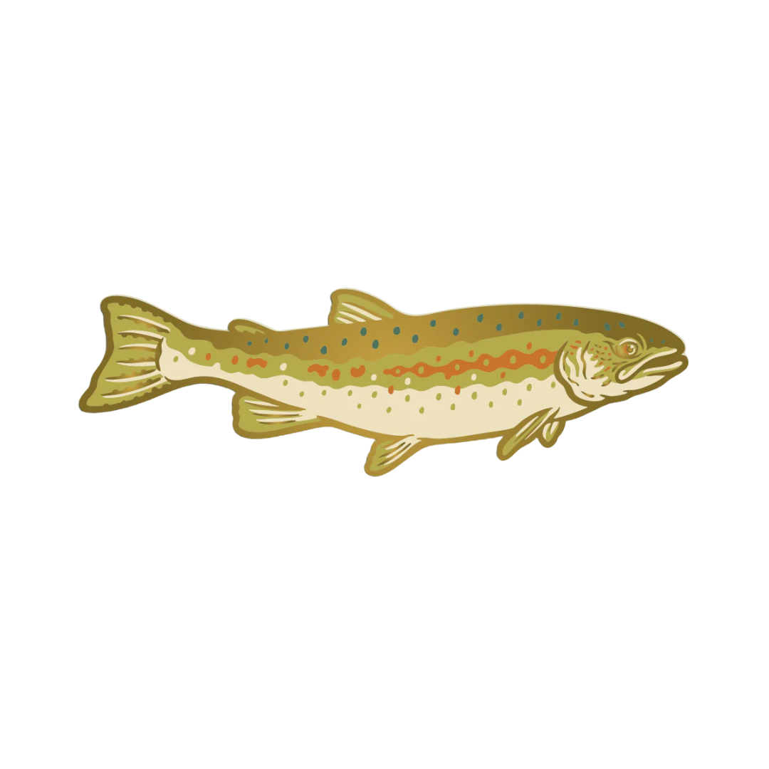 Enamel Pin: Steelhead Trout for CalTrout