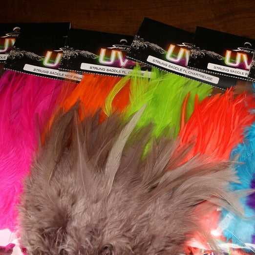 UV2 Strung Saddle Hackle
