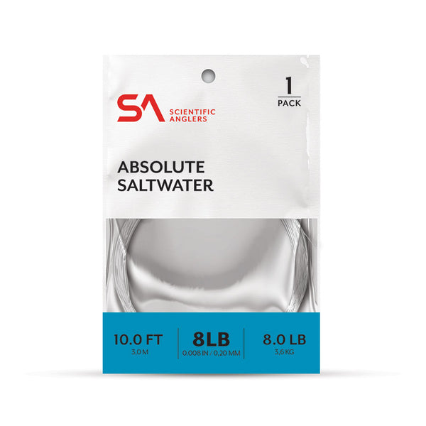 Scientific Anglers Absolute Saltwater Leader 10' 1pk