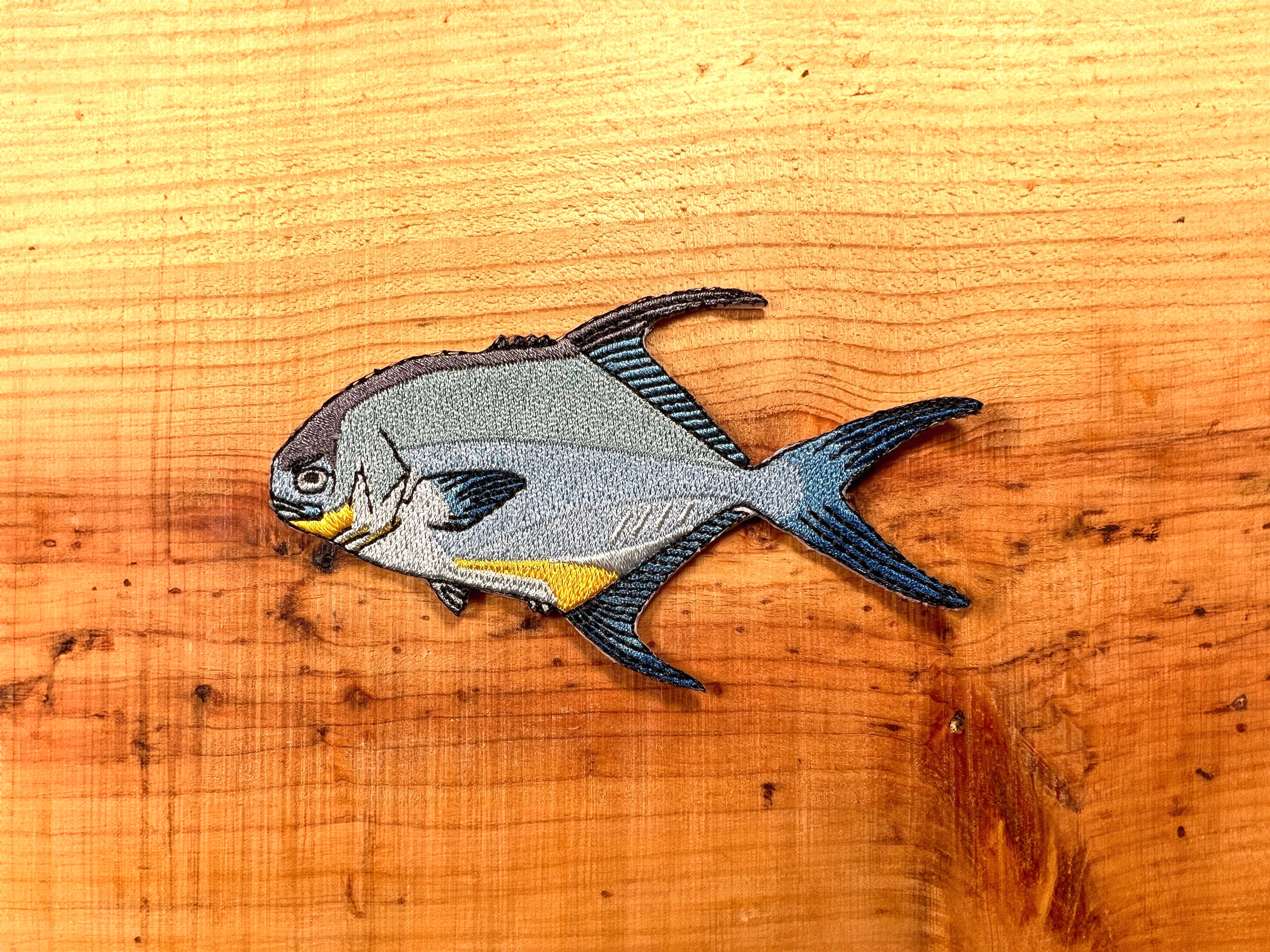 Permit Iron-On Patch | Quality Fish Patches