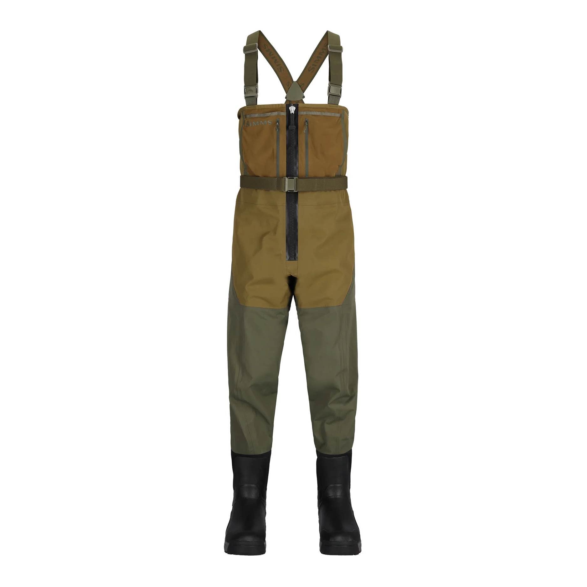 Simms Freestone Z Bootfoot Waders - Rubber Sole - USED