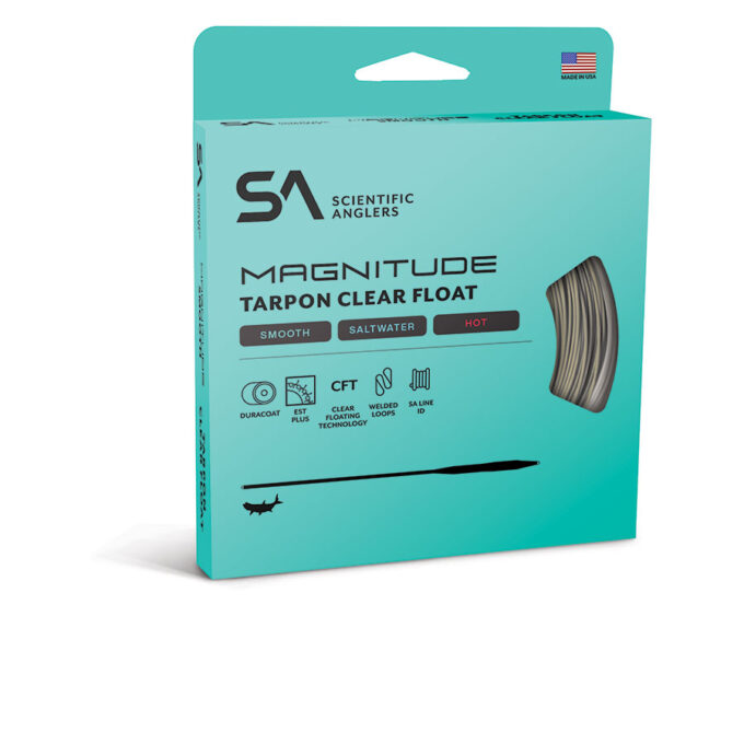 SA Magnitude Smooth Tarpon Fly Line - 12' Clear Float Tip