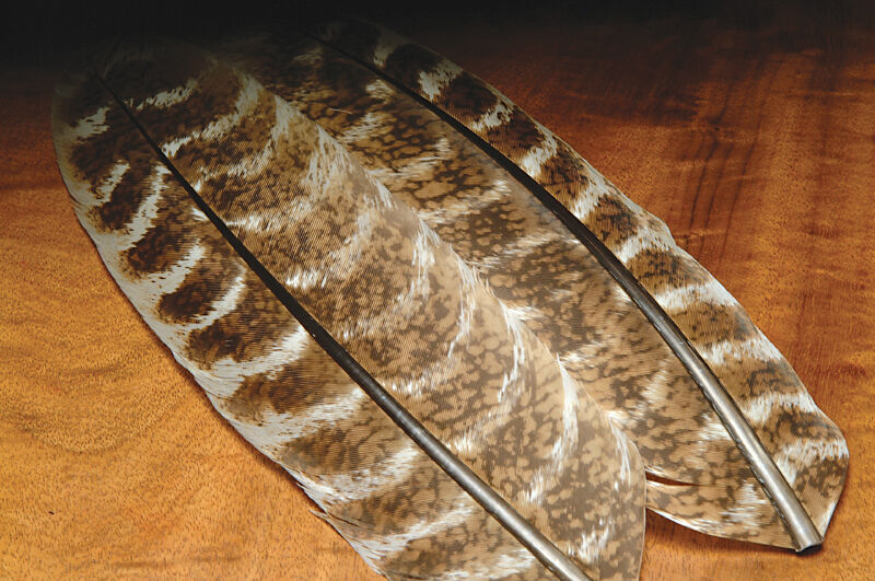 Hareline Ozark Oak Mottled Turkey Quill