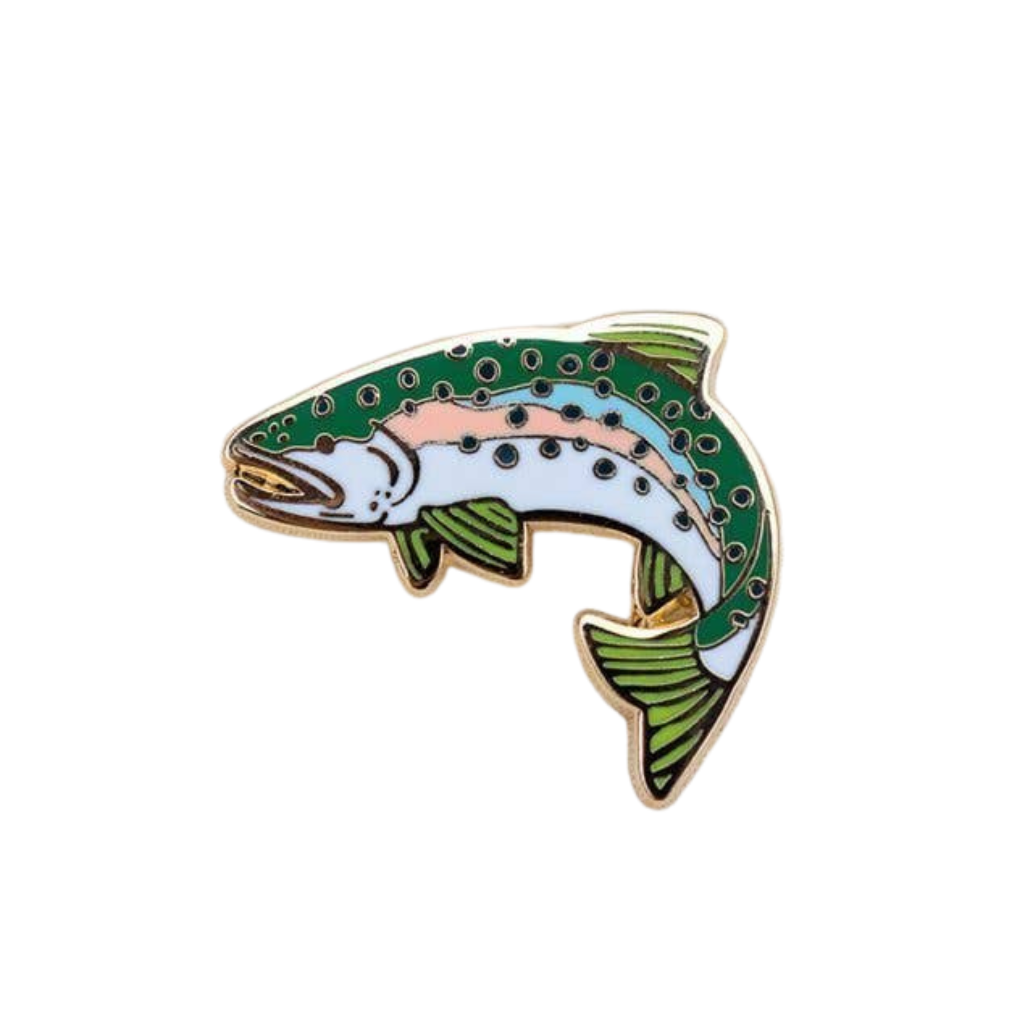 Rainbow Trout Enamel Pin