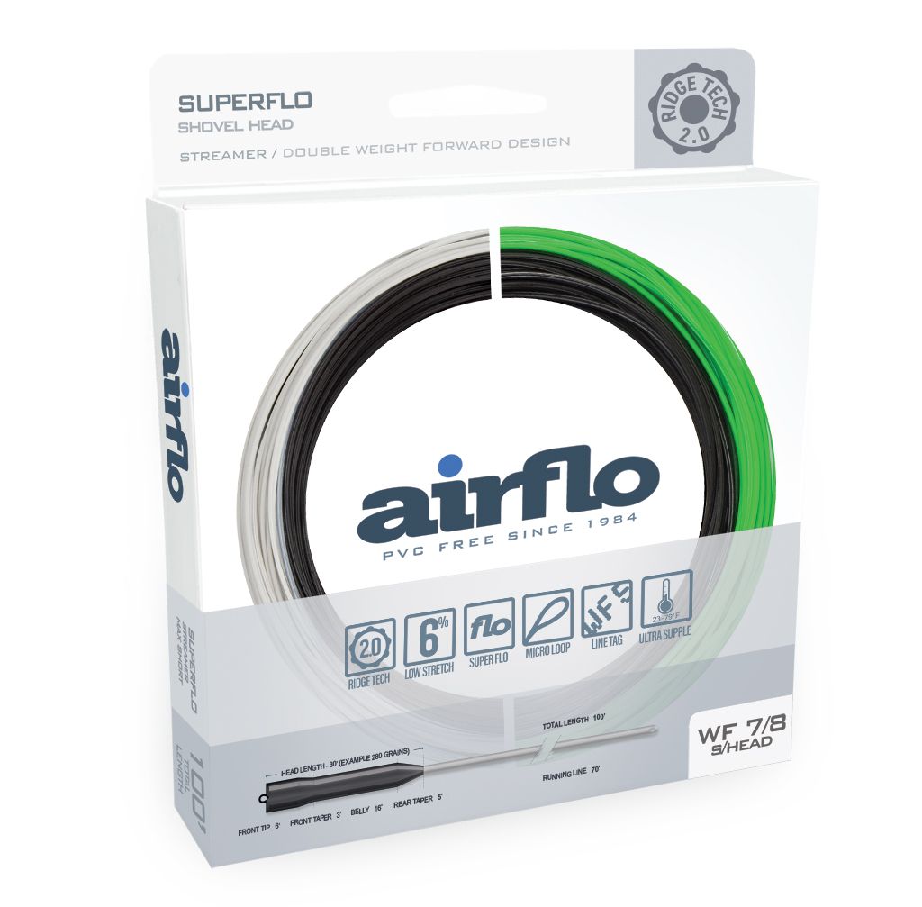 Airflo Superflo Max Ridge 2.0 - Streamer Shovel Head
