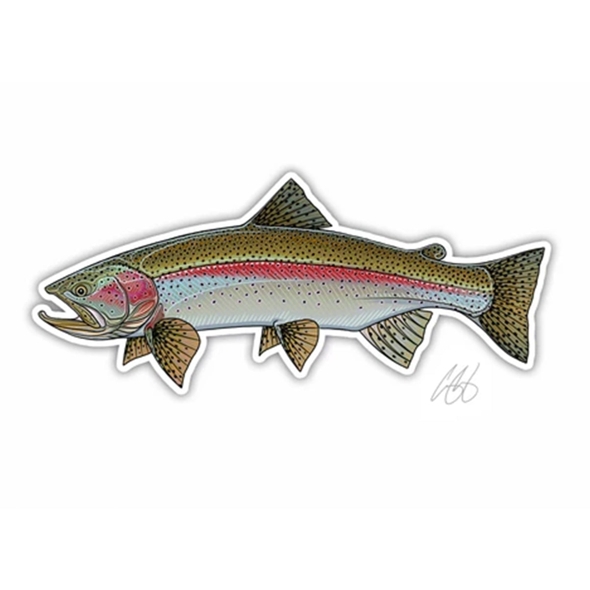 Casey Underwood Fish Decal - Fresh Water