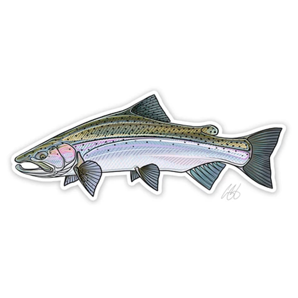 Casey Underwood Fish Decal - Fresh Water