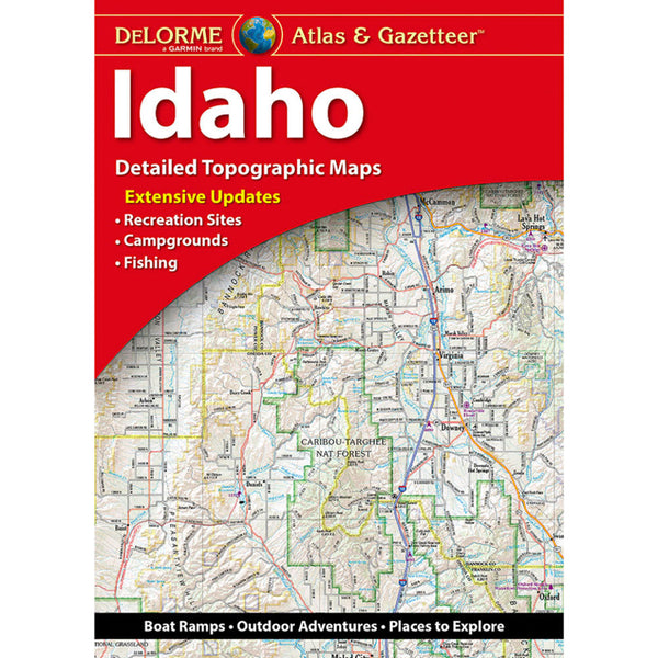 Delorme Gazetter and Atlas : Idaho