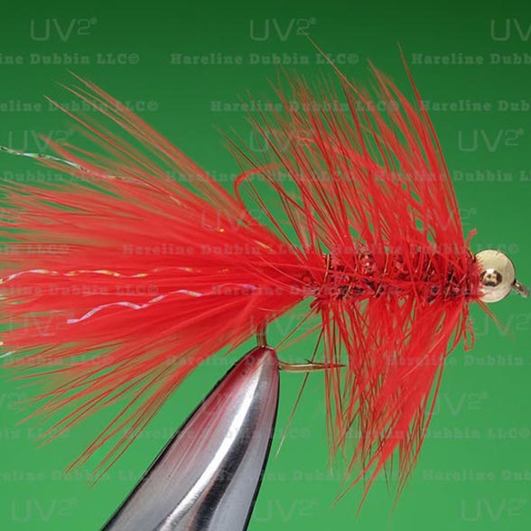 Perch Crystal Bugger, Red