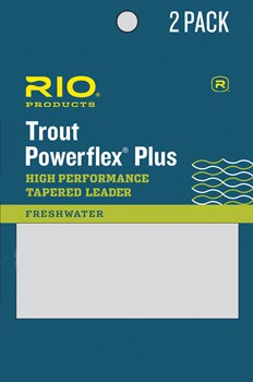 Rio Powerflex Plus Tapered Leaders 2-Pack