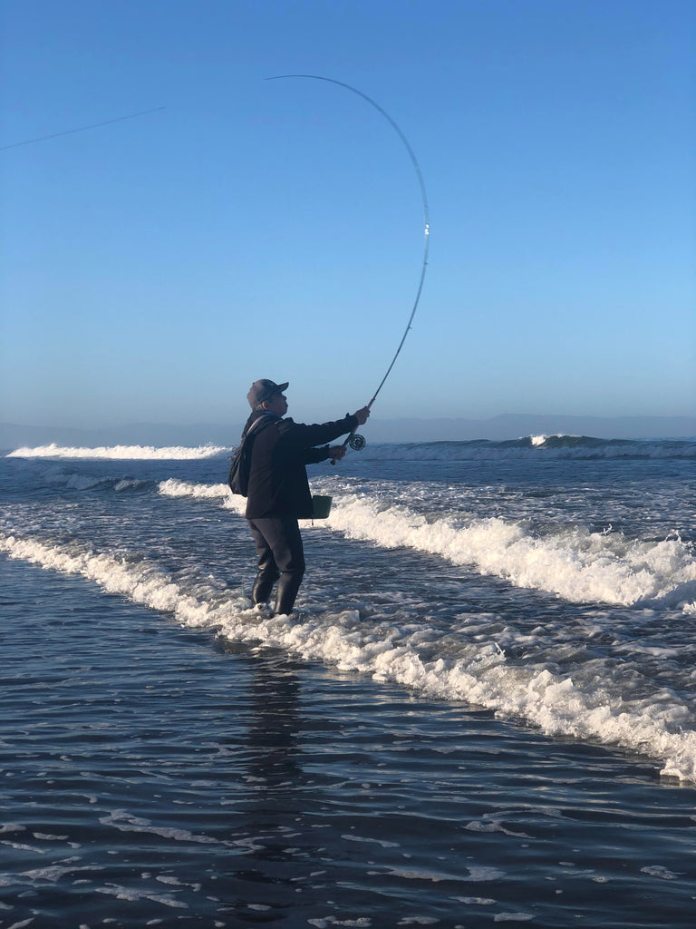 Monterey Surf Fly Fishing Report