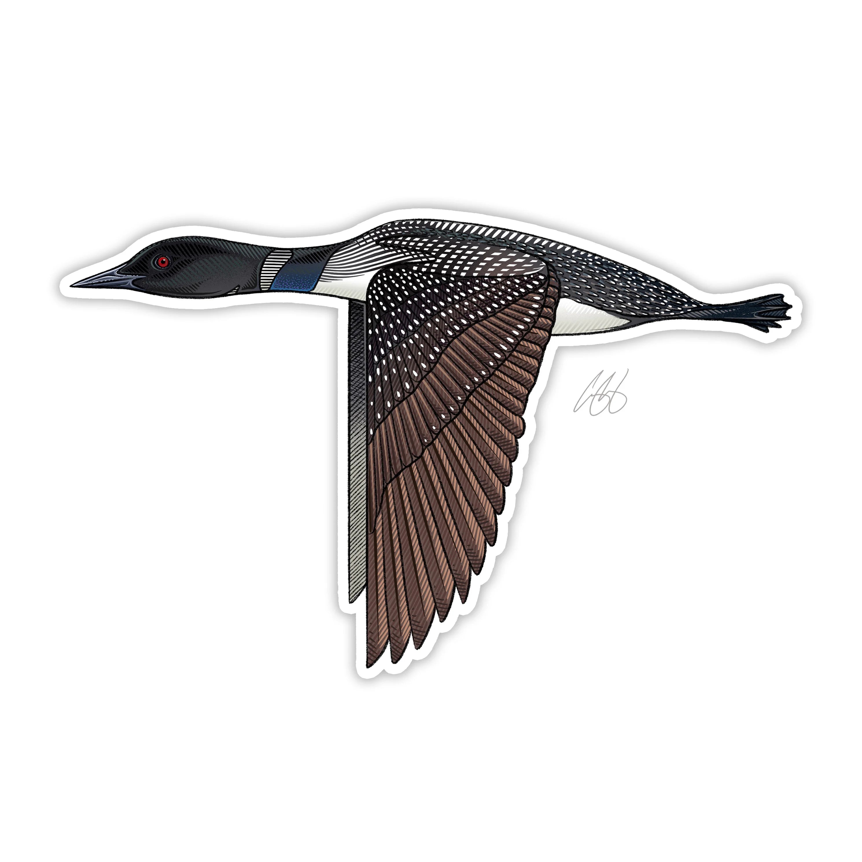 Casey Underwood Bird Decal