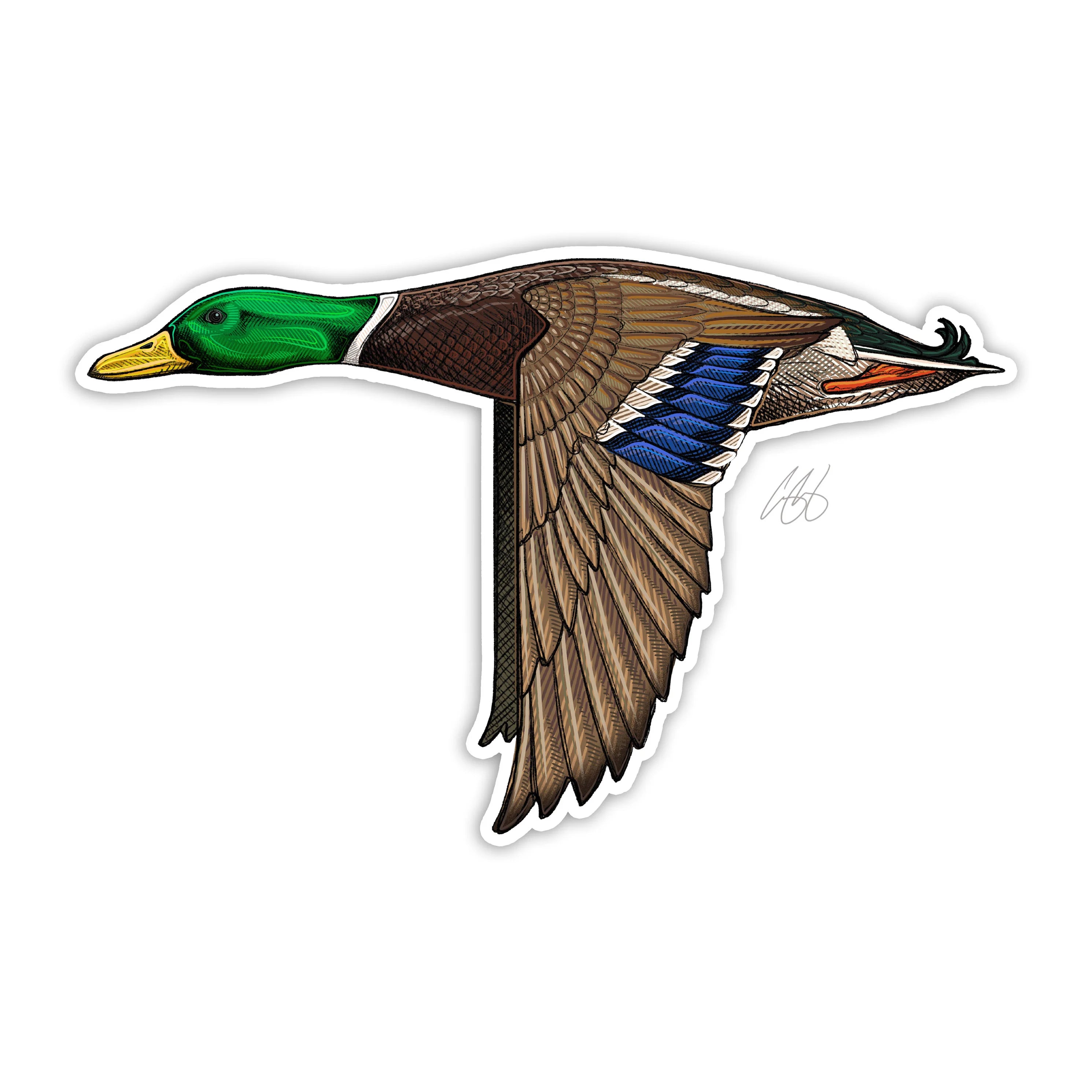 Casey Underwood Bird Decal