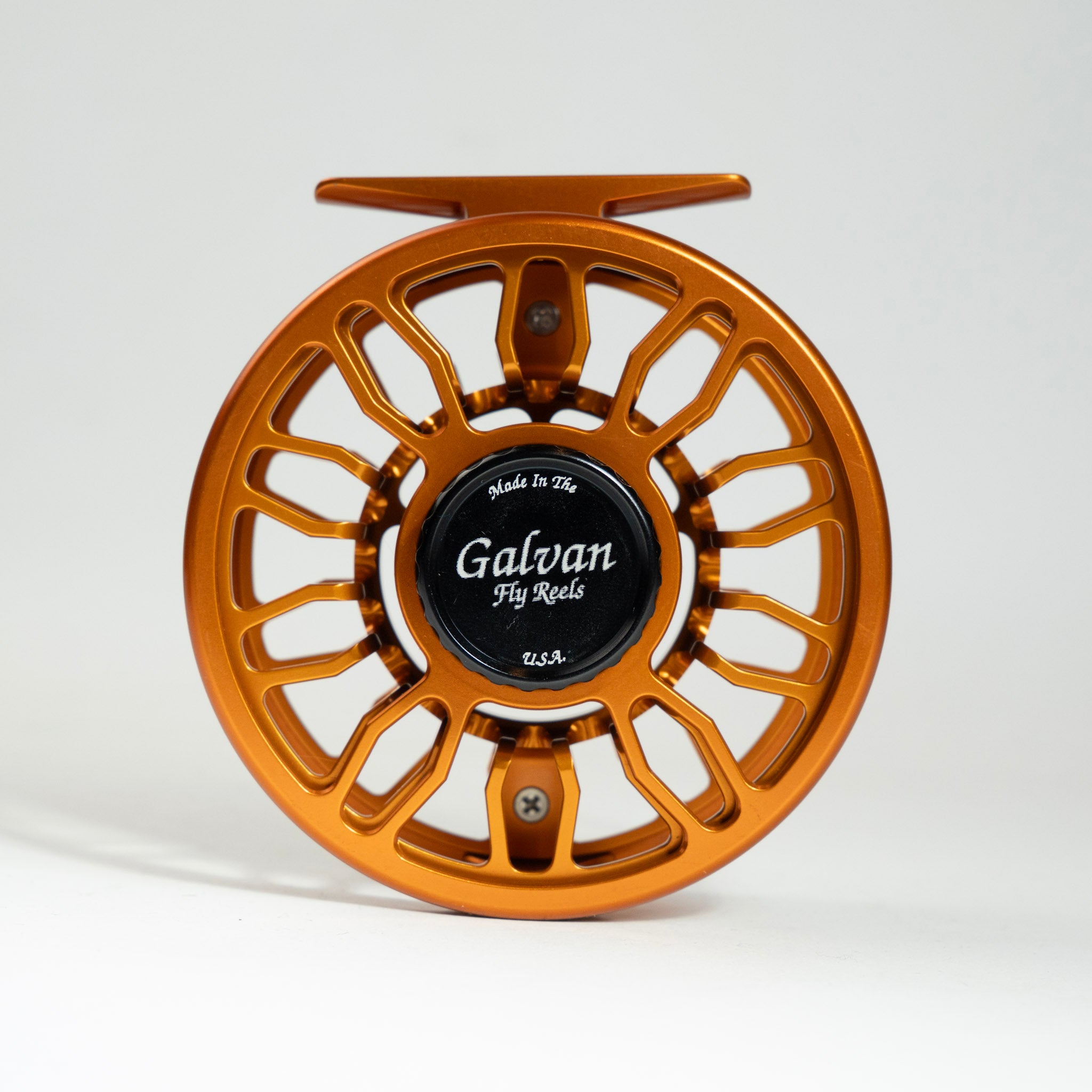 Galvan Grip Limited Edition Fly Reel - Orange