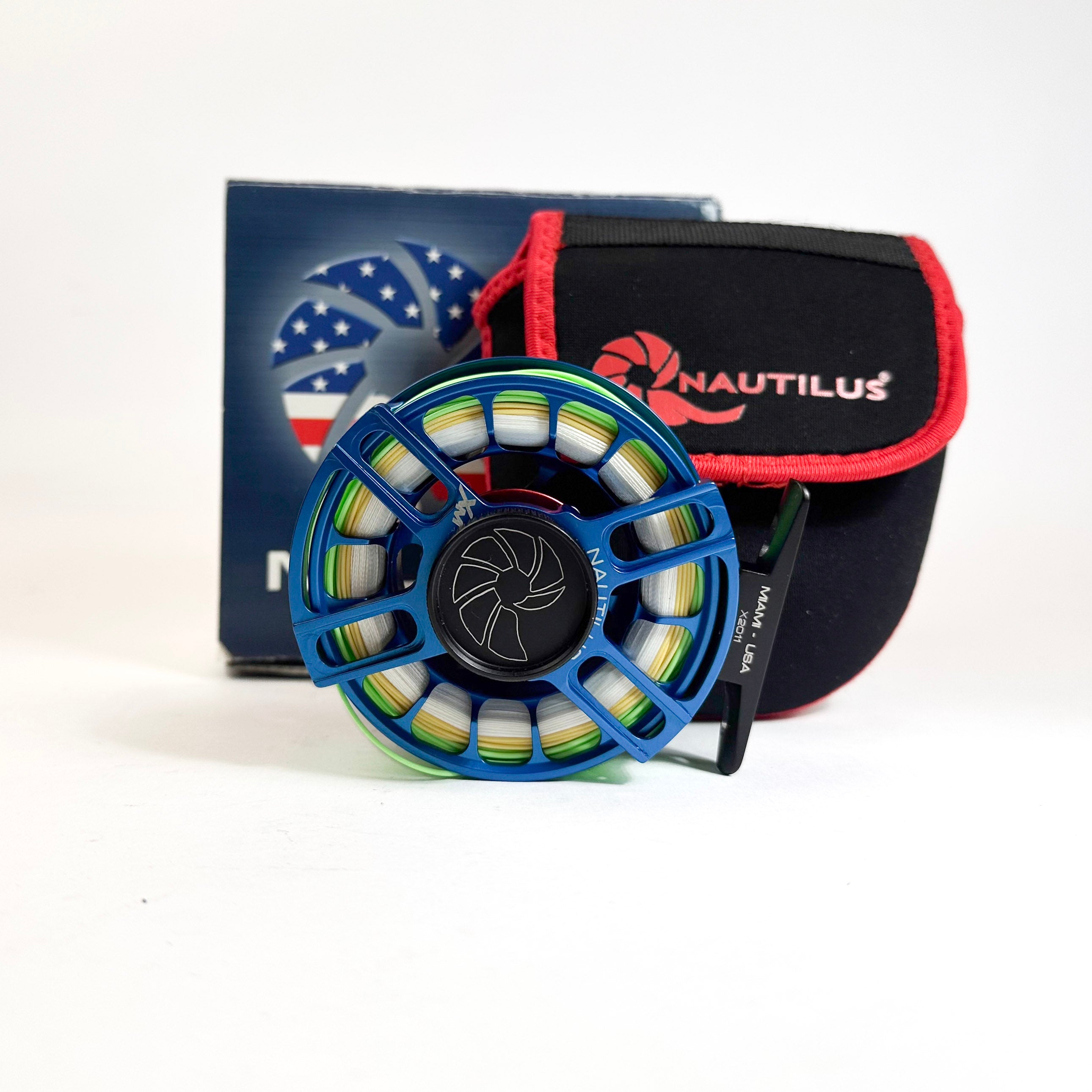 Used Nautilus XM Blue Fly Reel