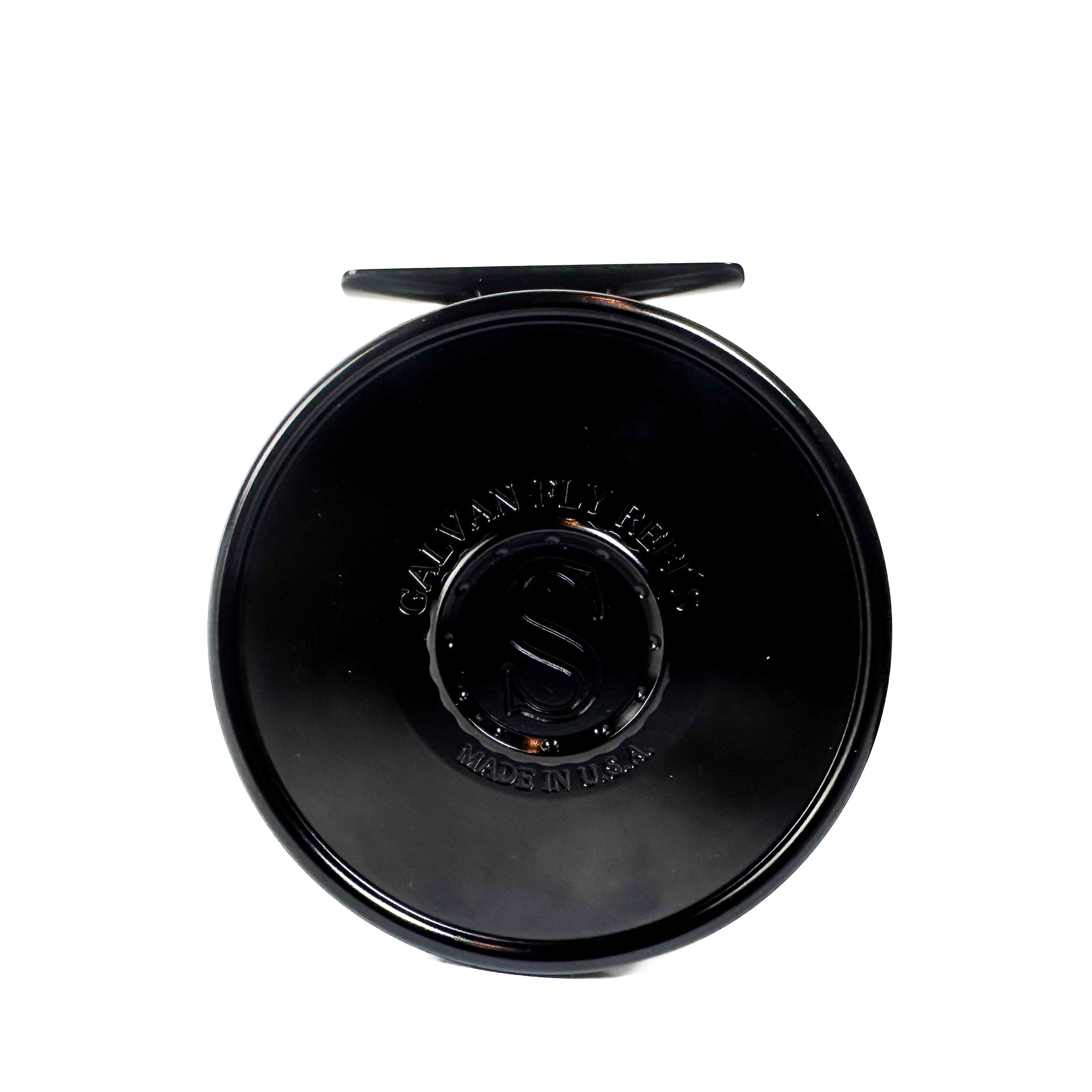 Galvan Swing Limited Edition Fly Reel - Black with Black Hub