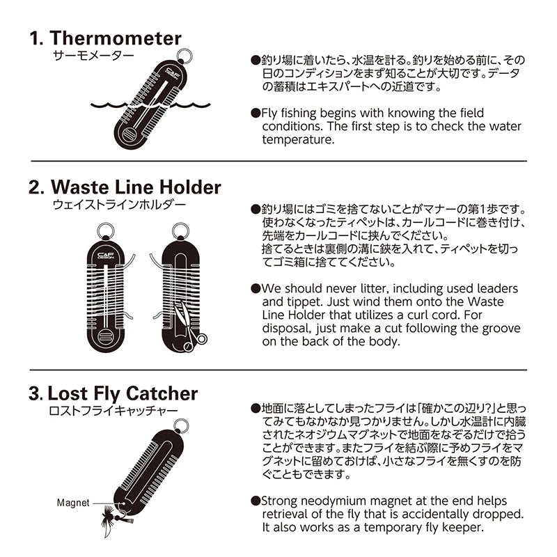 C&F Designs 3-in-1 Thermometer