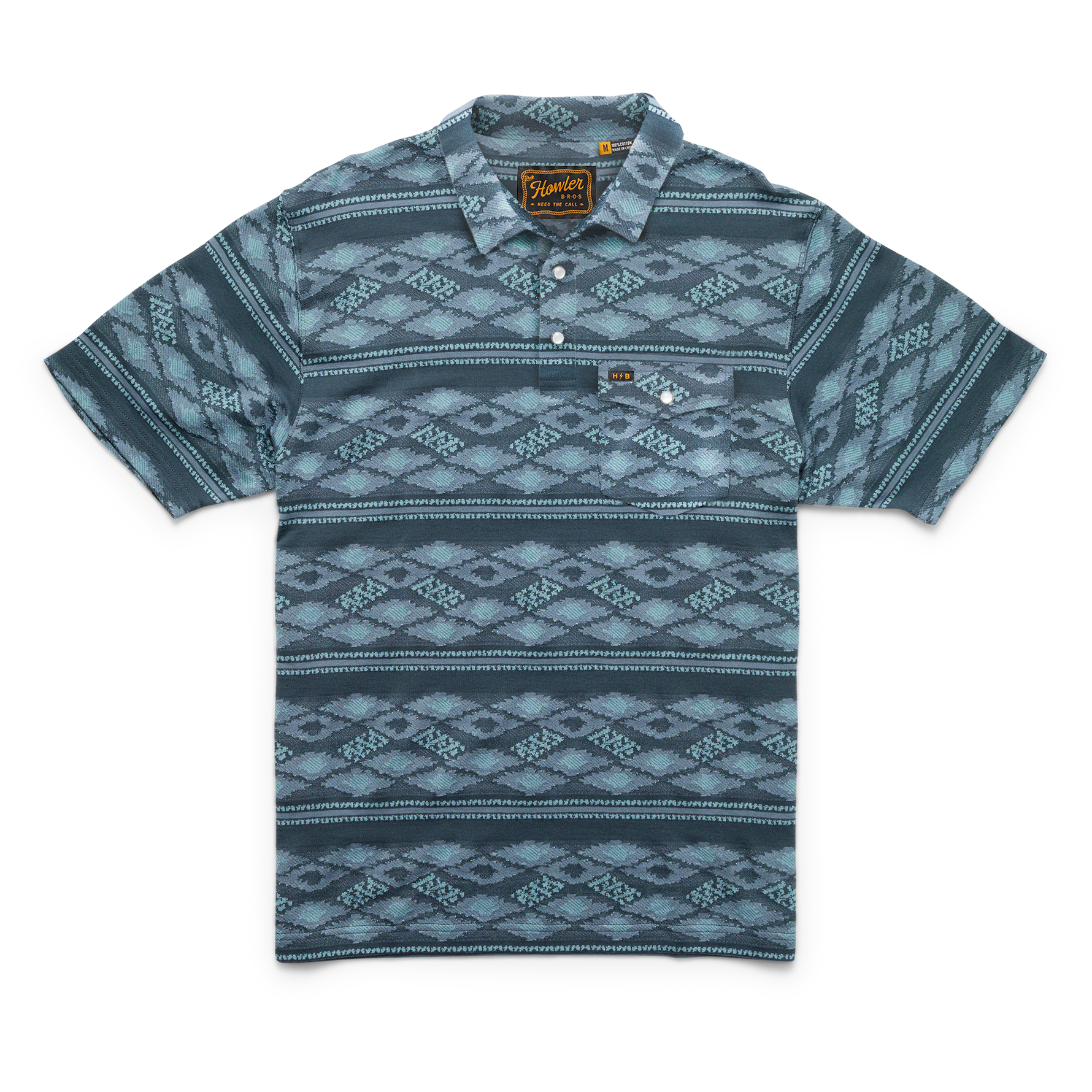 Howler Brothers Ranchero Jacquard Polo