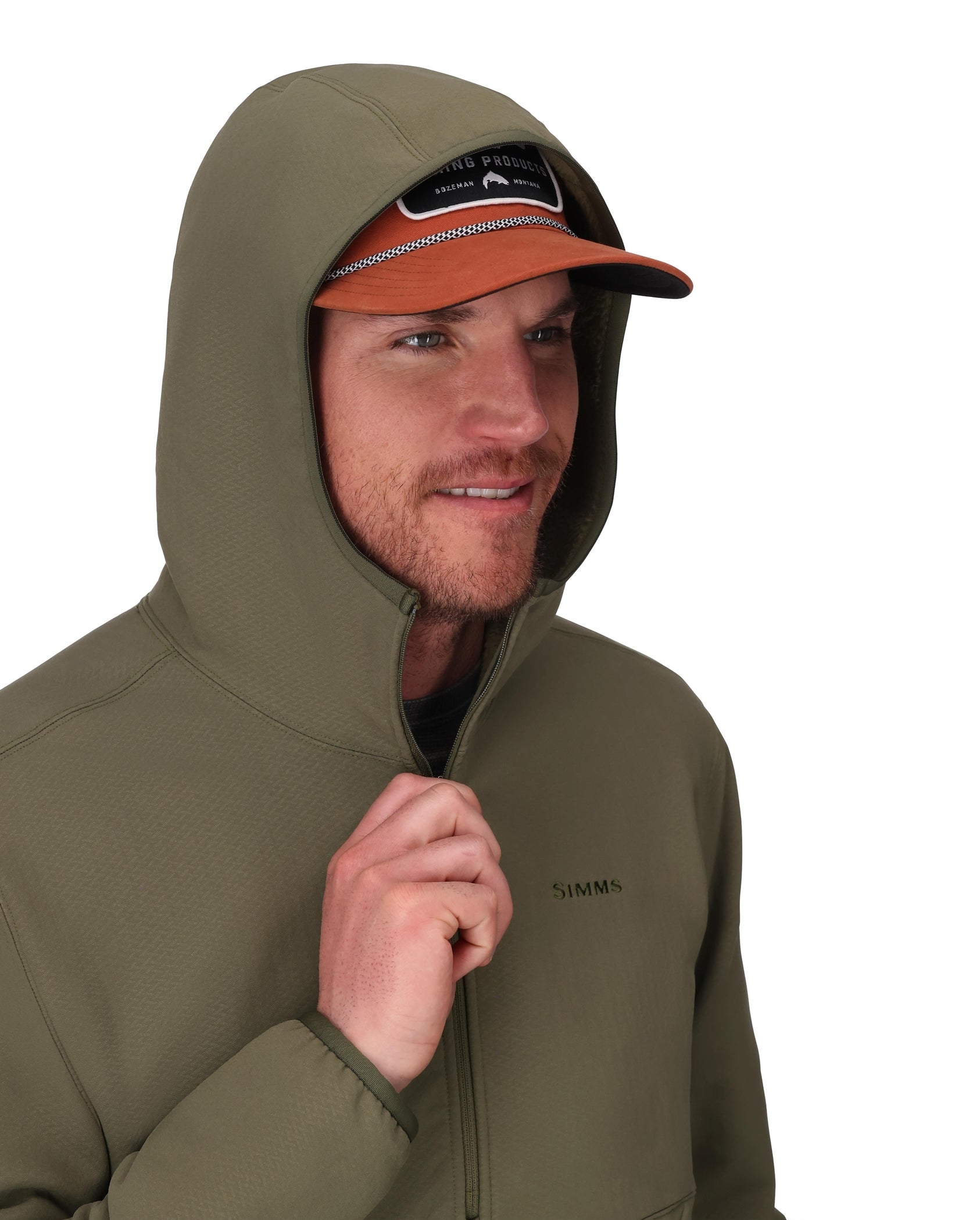 Simms M's Strata 330 Half-Zip Hoody
