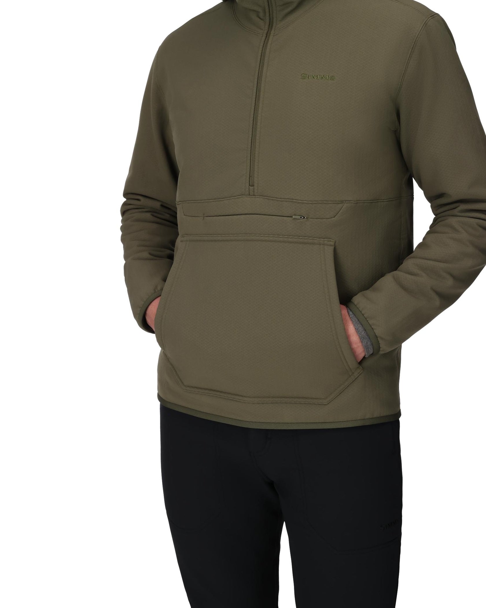 Simms M's Strata 330 Half-Zip Hoody