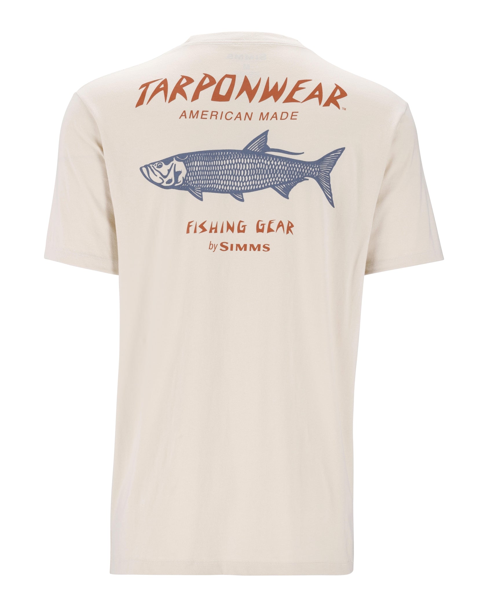 Simms M's Tarponwear T-Shirt- Natural