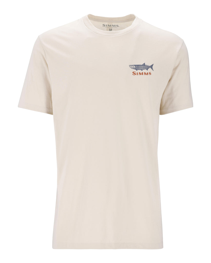 Simms M's Tarponwear T-Shirt- Natural