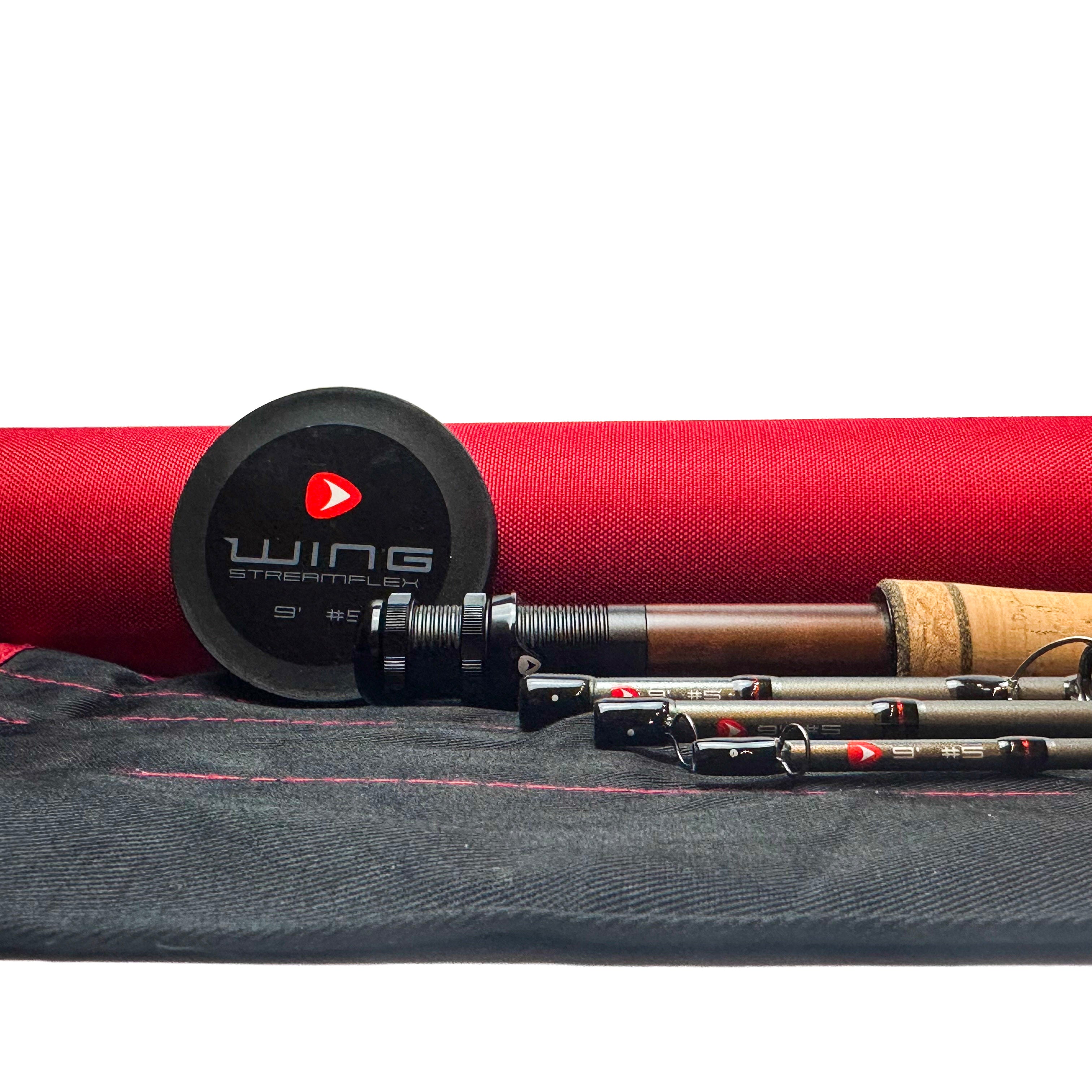 Used Greys Wing Streamer Flex Fly Rod 9" 5wt 4pc