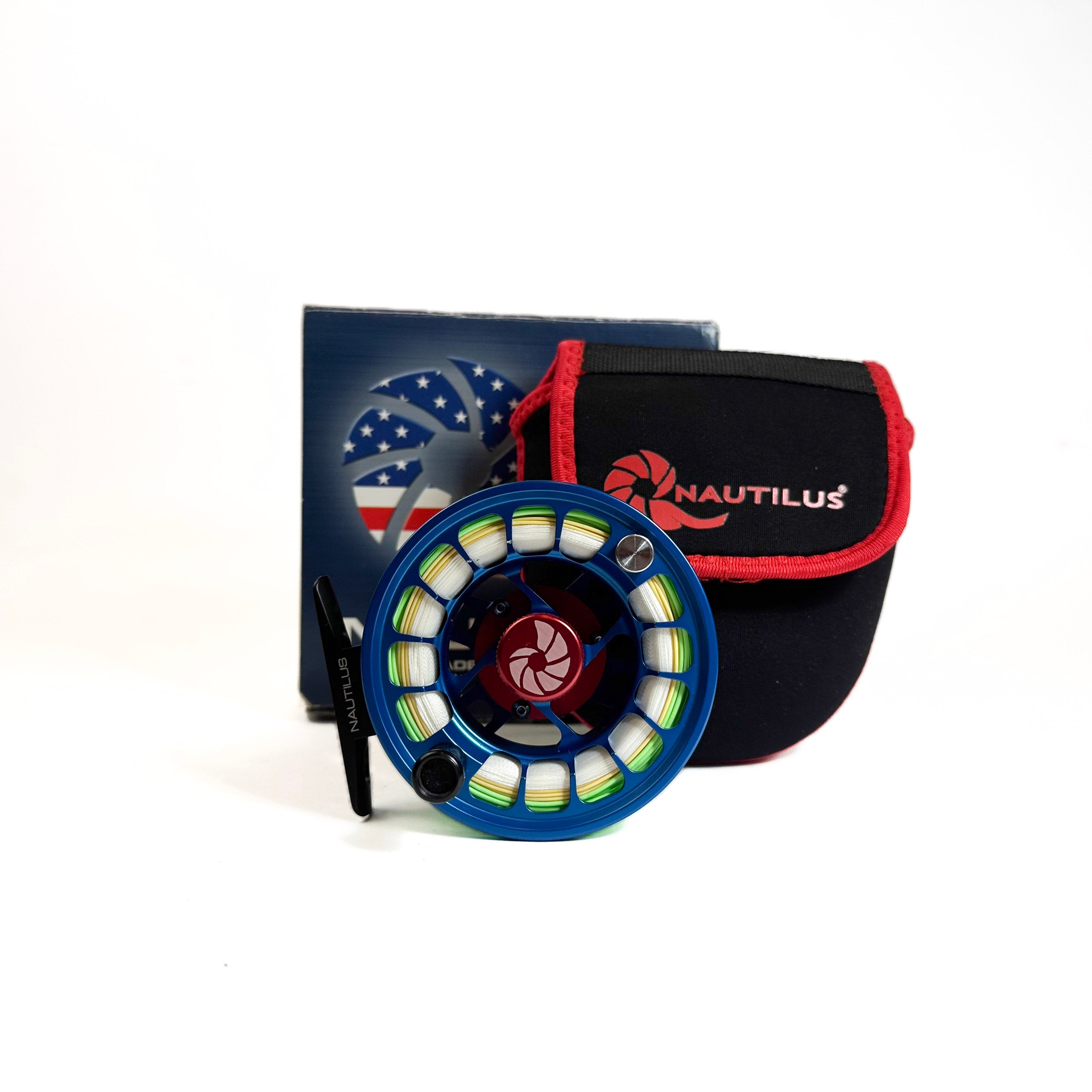 Used Nautilus XM Blue Fly Reel