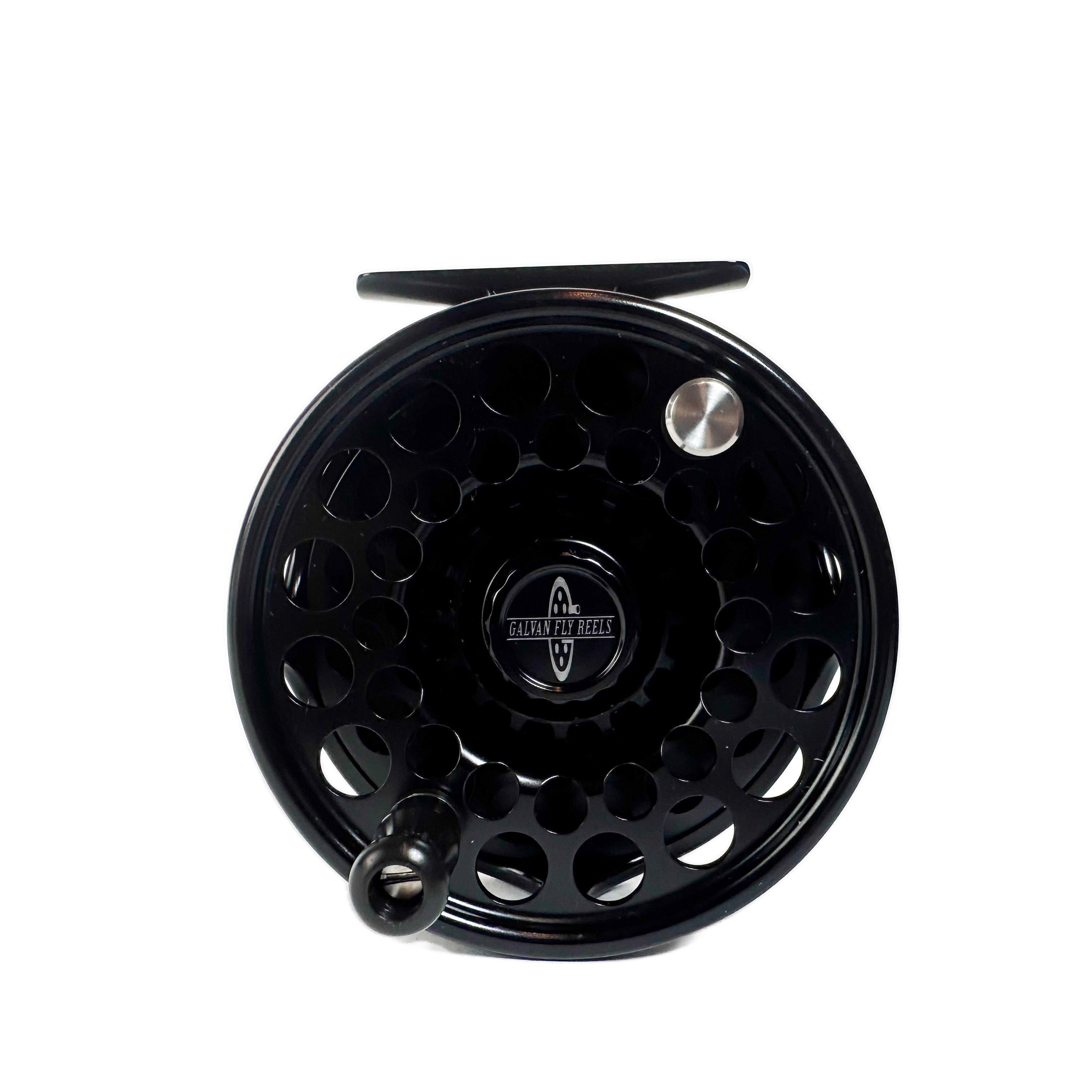 Galvan Swing Limited Edition Fly Reel - Black with Black Hub
