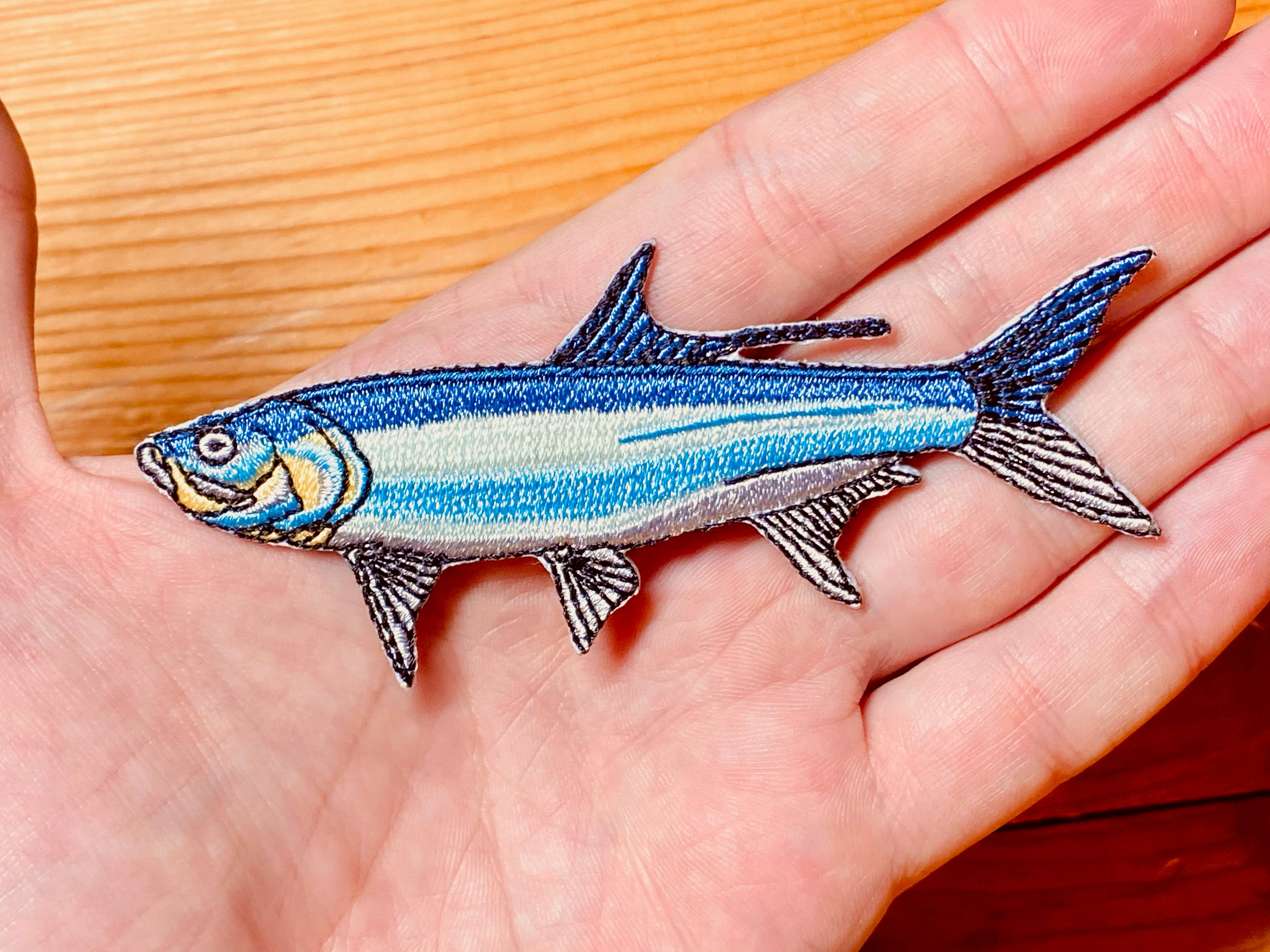 Tarpon Iron-On Patch | Quality Fish Patches